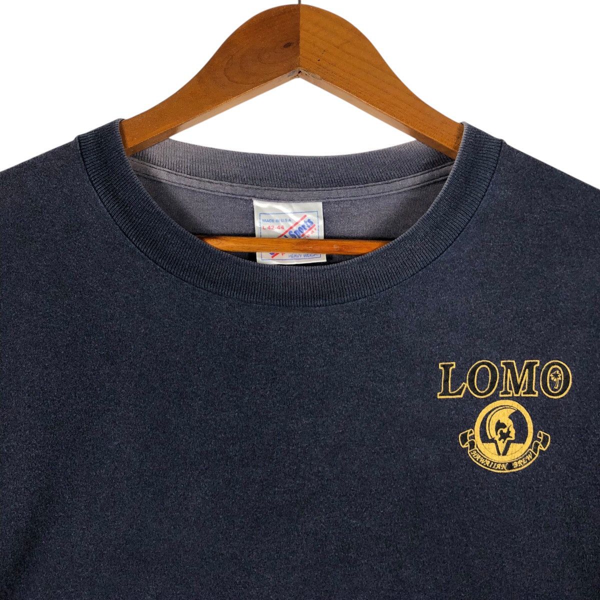 Vintage LOMO Local Motion Hawaiian Brew Vintage T-Shirt Size US L / EU 52-54 / 3 - 3 Thumbnail