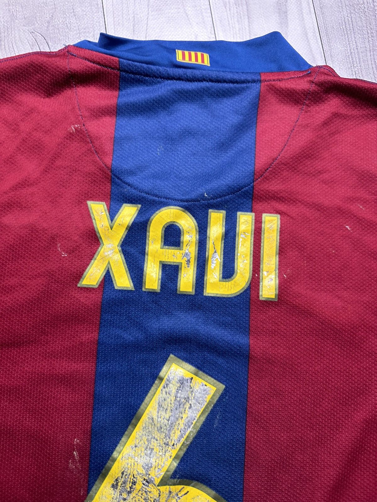Vintage Vintage Barcelona soccer jersey 6 Havi rare size M Size US M / EU 48-50 / 2 - 6 Thumbnail