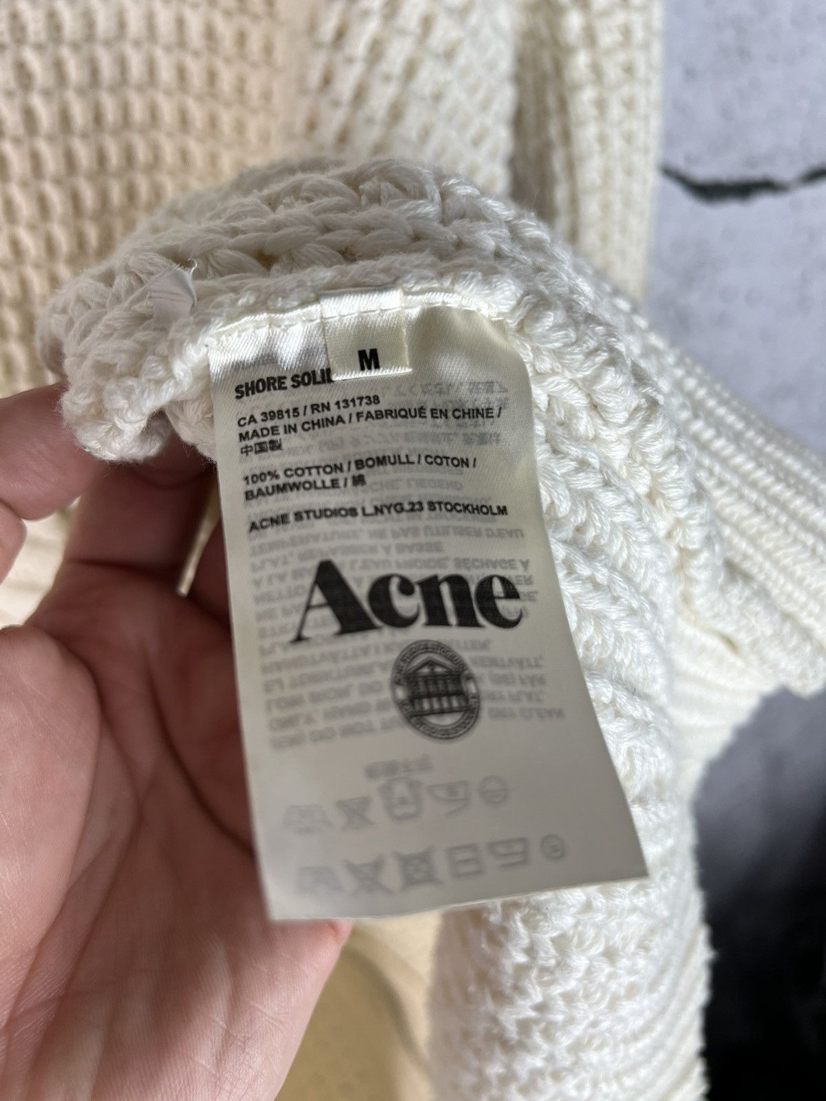 Acne Studios Acne Studios Heavy sweater shore solid Women's sweater knit Size M / US 6-8 / IT 42-44 - 4 Thumbnail