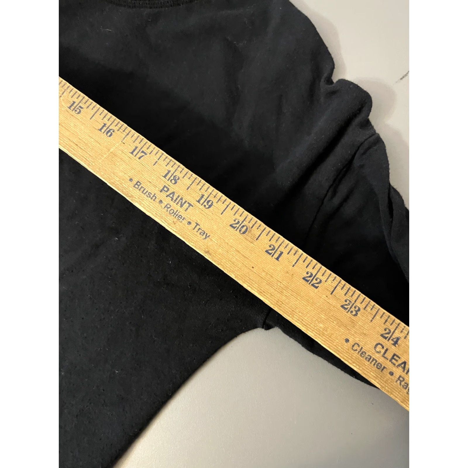 Athleta Athleta Sweatshirt Women Size Small Black Modal Blend Pullover Knit Raglan Sleeve Solid Logo Round Neck Short Description? Size S / US 4 / IT 40 - 4 Thumbnail