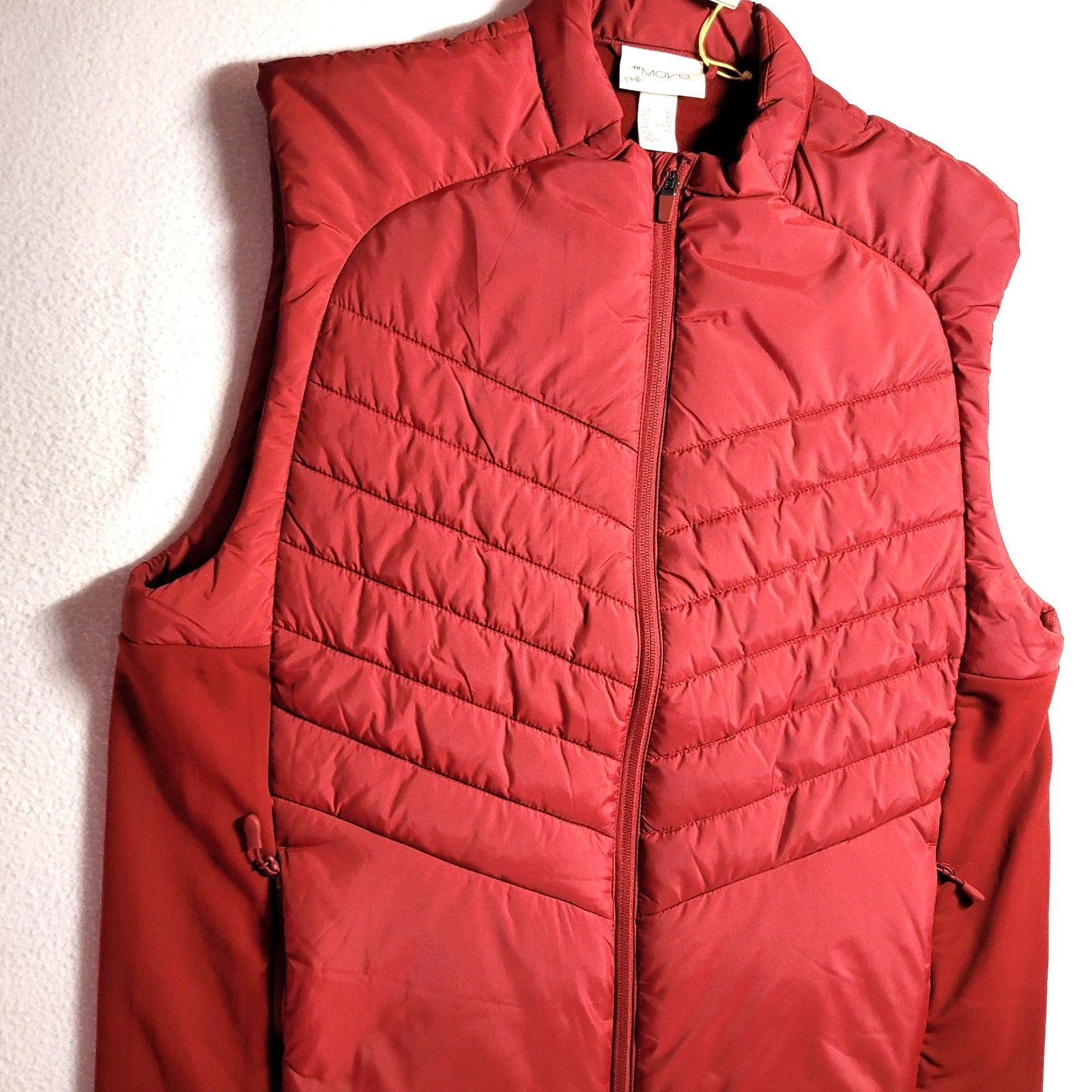 H&M H&M Move Mens Puffer Vest Running XL Thermolite Reflective Size US XL / EU 56 / 4 - 3 Thumbnail