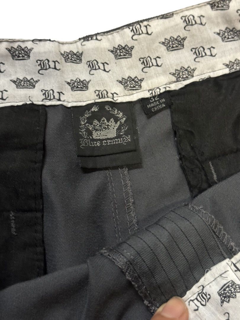 Other Vtg BC size 32 Stripped Gray Chino Shorts Size US 32 / EU 48 - 2 Thumbnail