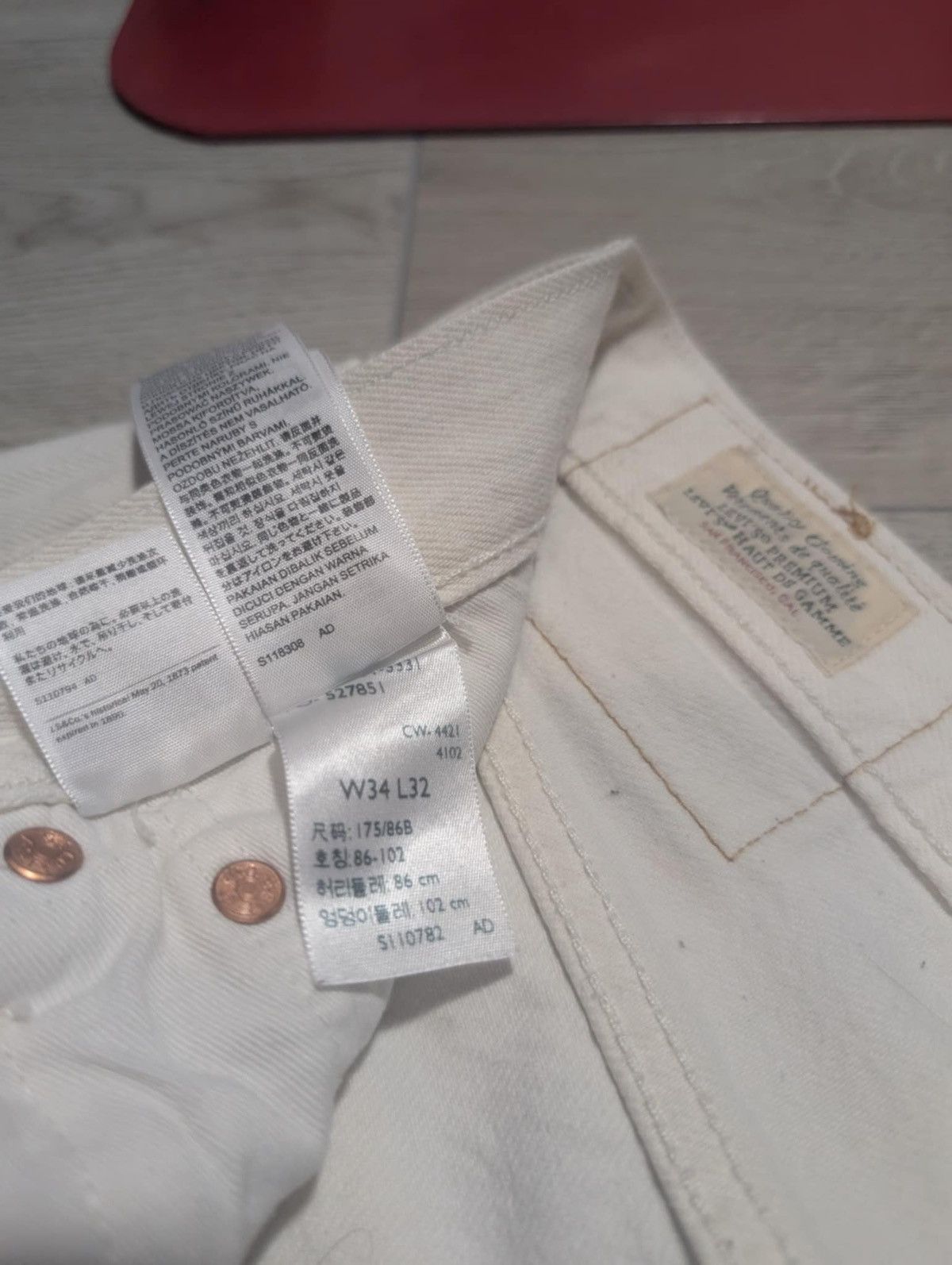 Japanese Brand × Levi's Printed graphic denim Size US 34 / EU 50 - 3 Thumbnail
