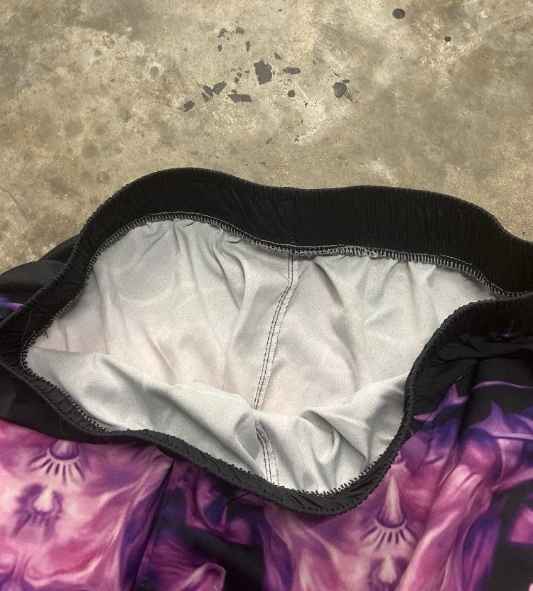 Other Y2K Flaming Skull Swim Trunks Size US 30 / EU 46 - 3 Thumbnail