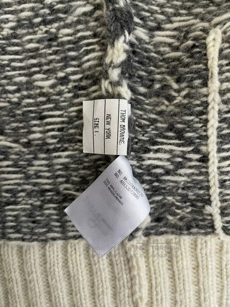 Thom Browne Thom Browne Plaid Sweater Size US S / EU 44-46 / 1 - 6 Thumbnail