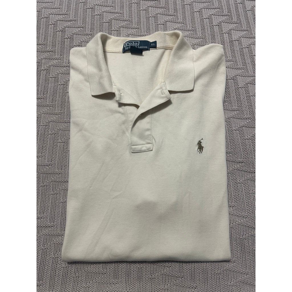Polo Ralph Lauren Polo Ralph Lauren cream polo size XL Size US XL / EU 56 / 4 - 1 Thumbnail