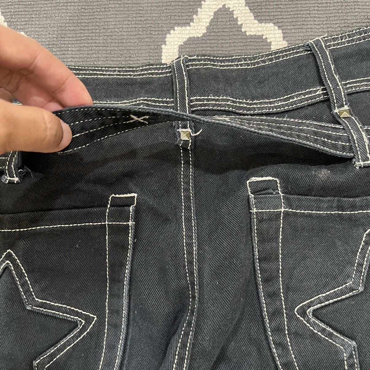 If Six Was Nine × Japanese Brand × True Religion Japanese Brand Clef De Sol Denim Pants Size 34" / US 12 / IT 48 - 18 Thumbnail