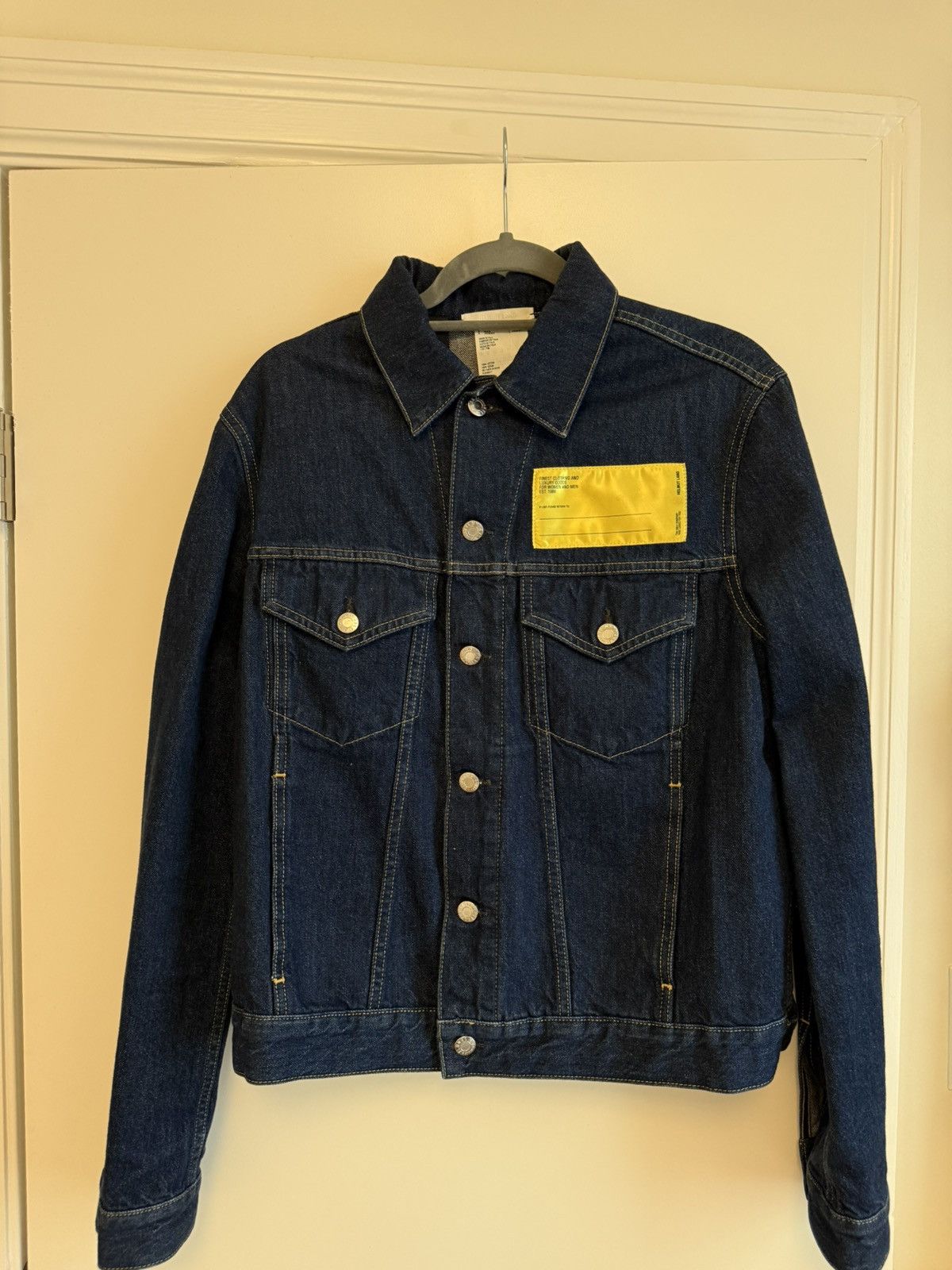 Helmut Lang Helmut Lang Trucker Denim Jacket Size US S / EU 44-46 / 1 - 5 Thumbnail