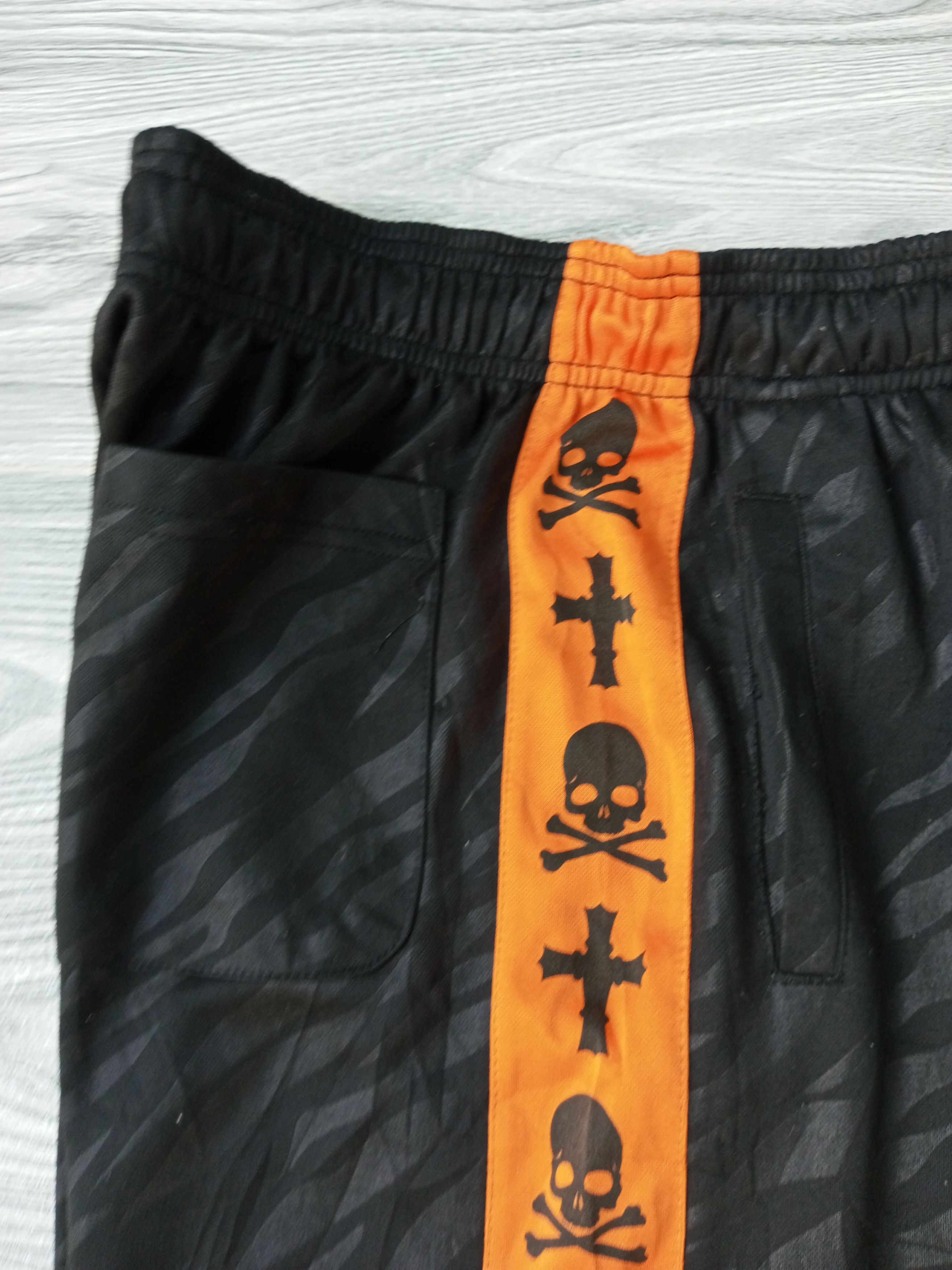 Japanese Brand Undefined Skull and Cross Track Pants Size US 32 / EU 48 - 13 Thumbnail