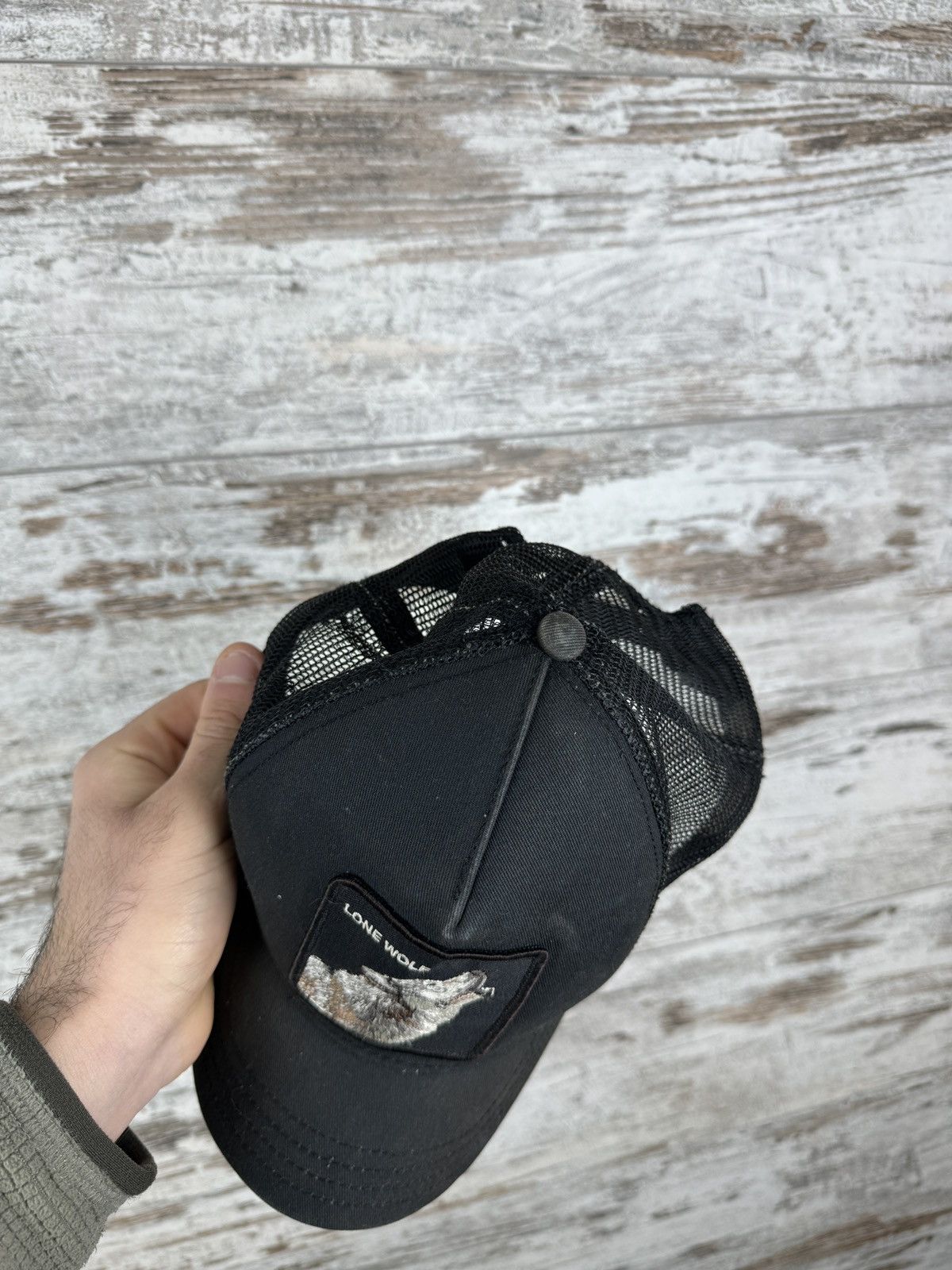 Goorin Bros. × Vintage Mens Goorin Bros The Lone Wolf cap hats Size ONE SIZE - 9 Thumbnail