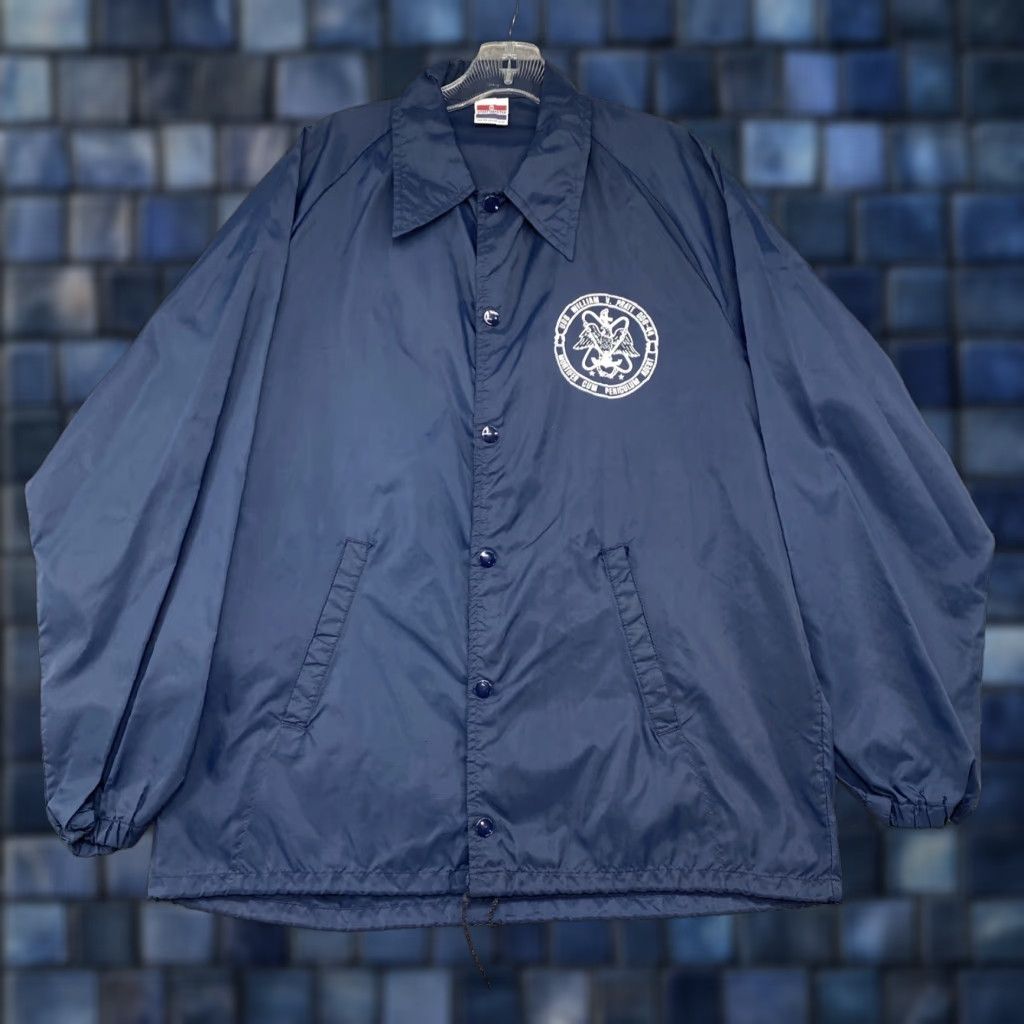 Vintage Vintage USS WILLIAM V. PRATT DDG-44 DESTROYER Snap Up Blue Jacket Men’s Size M Size US M / EU 48-50 / 2 - 1 Thumbnail
