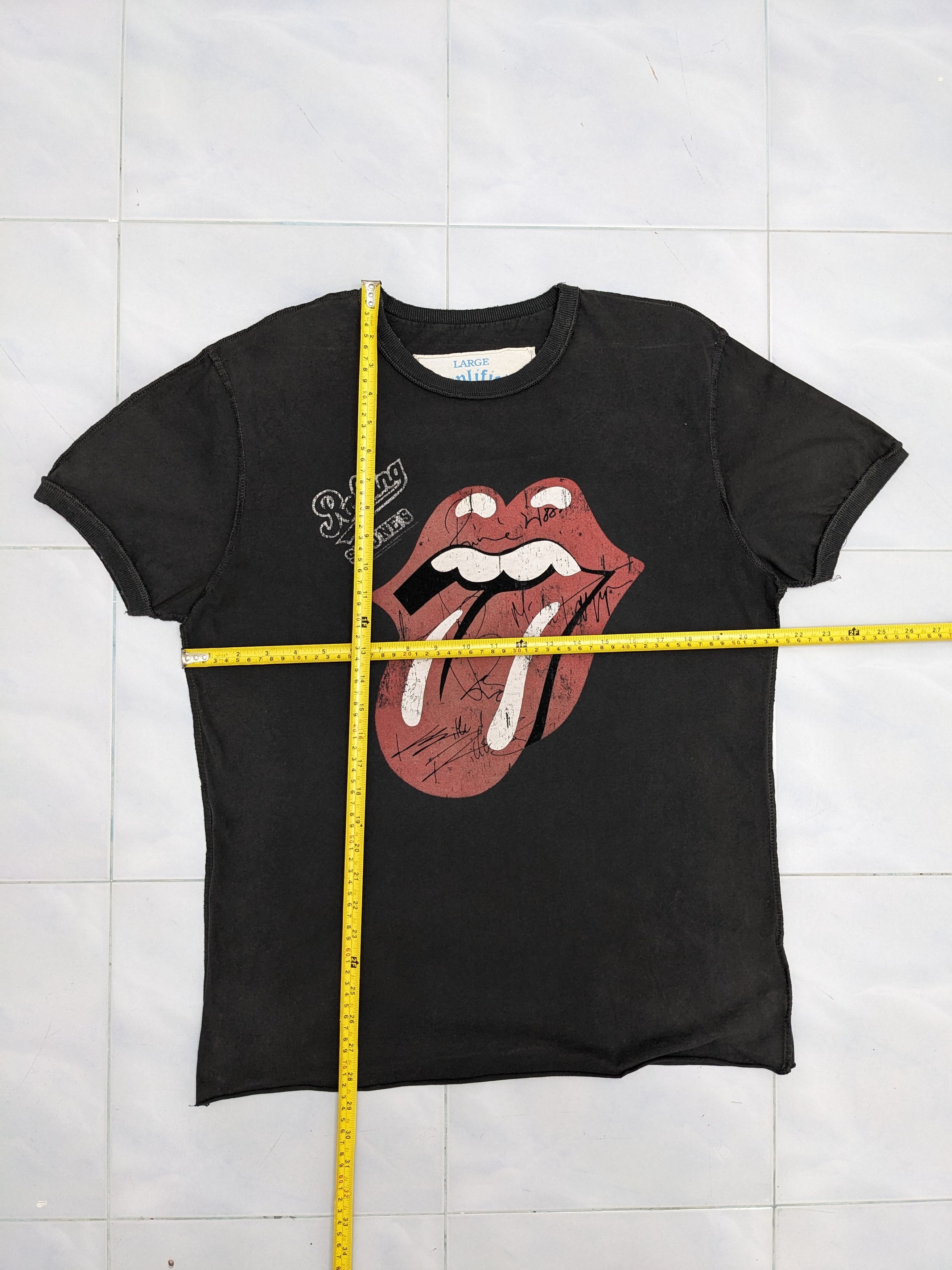 The Rolling Stones VINTAGE Y2K THE ROLLING STONES X AMPLIFIED Size US L / EU 52-54 / 3 - 9 Thumbnail