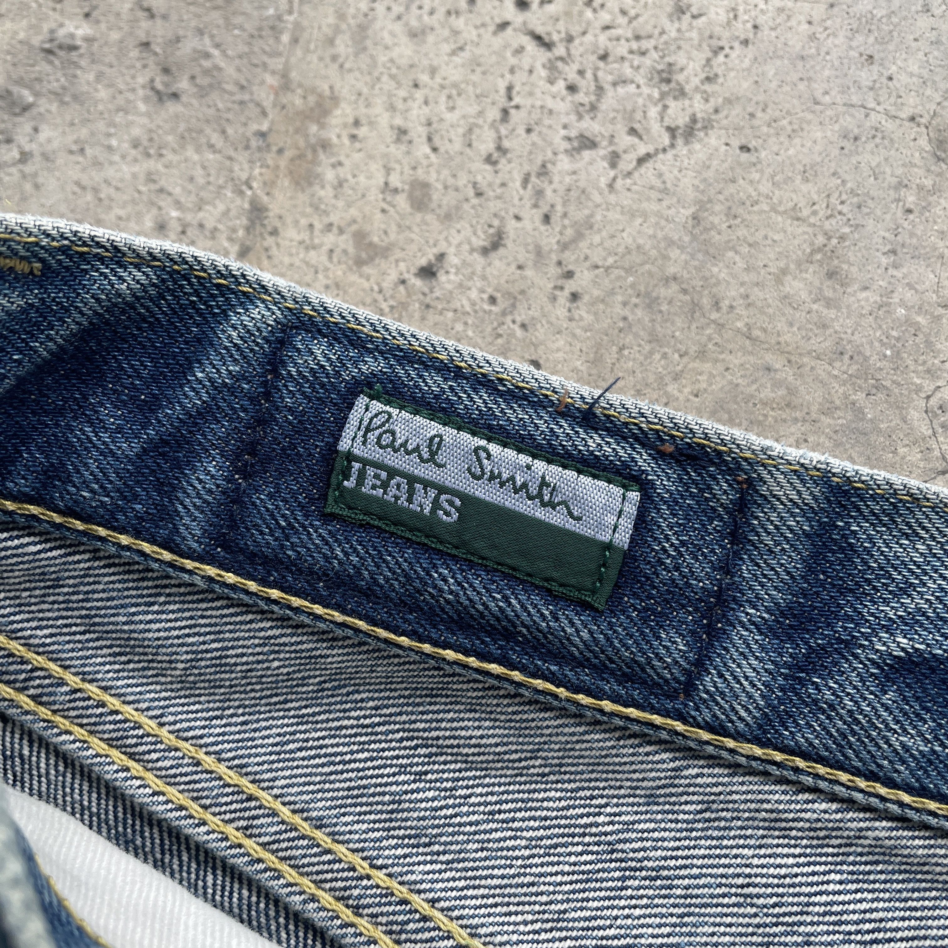 Faded Glory × Paul Smith PAUL SMITH DISTRESSED SELVEDGE JEANS FADED PANTS DENIM W31 Size US 31 - 7 Thumbnail