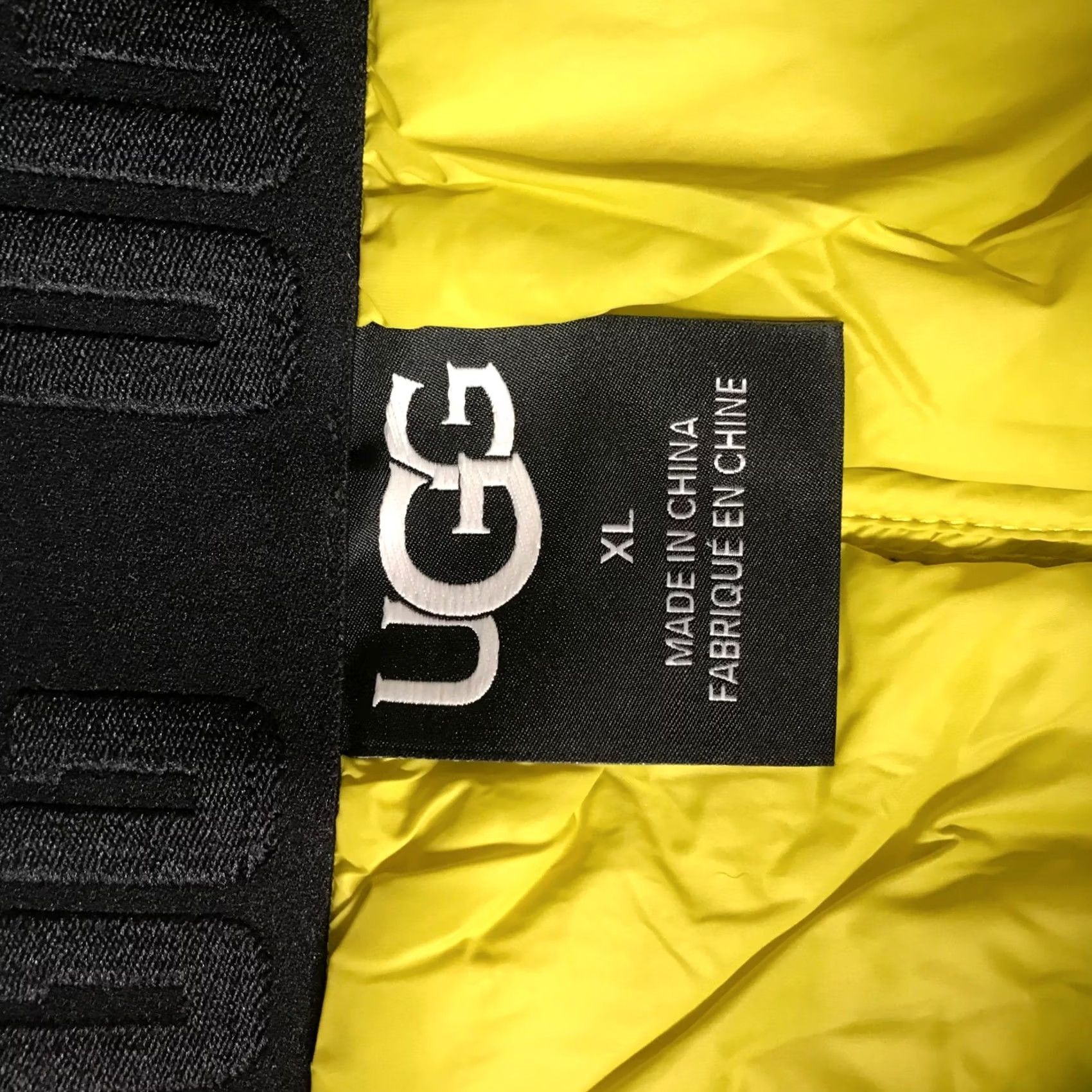 Ugg UGG Puffer Shorts Bermuda Women's XL Yellow Quilted Insulated Casual Outdoor Winter Size 40" / US 18 - 7 Thumbnail
