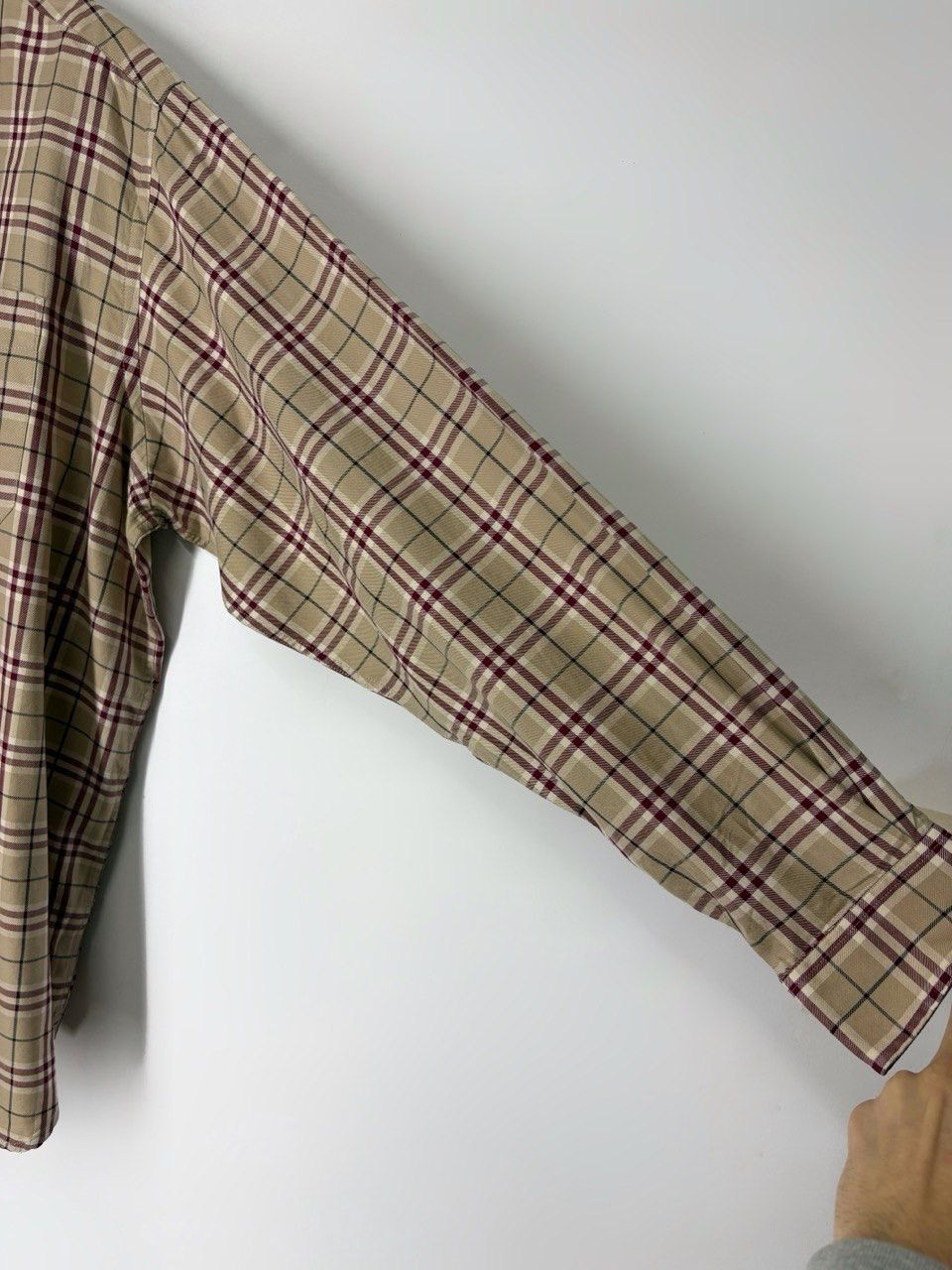 Burberry Burberry London Check All Over Long Sleeve Vintage Shirt Size US XXL / EU 58 / 5 - 10 Thumbnail