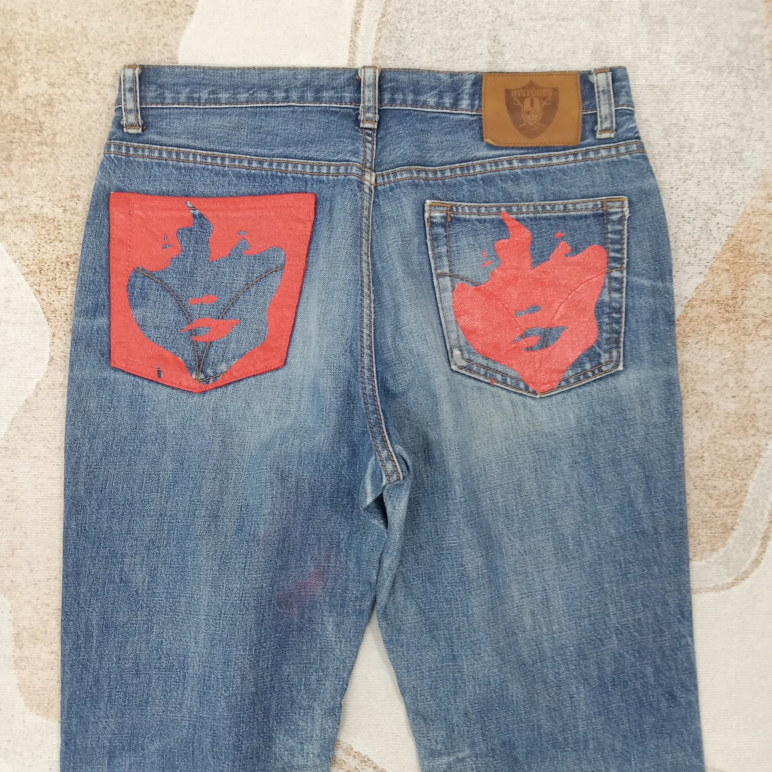 Hysteric Glamour Hysteric Glamour Bootcut Denim Jeans C265N8 Size US 29 - 2 Thumbnail