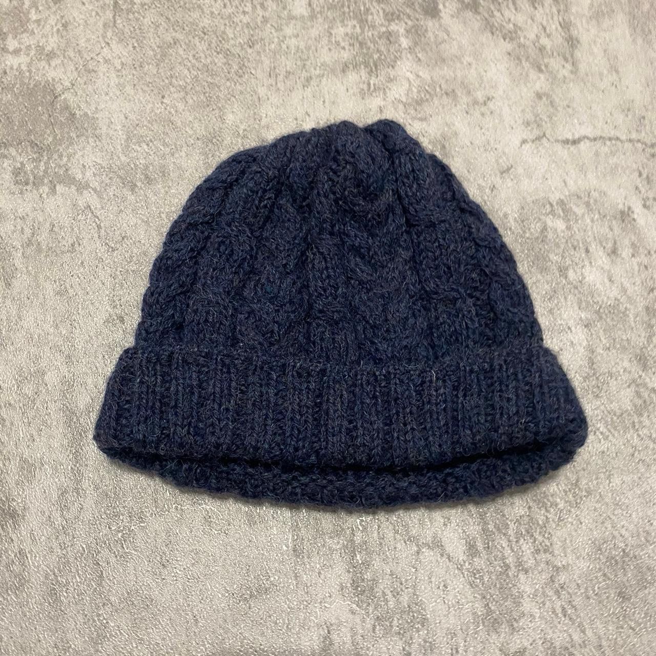 Woolrich Woolen Mills Navy wool 100% beanie hat #beanieseason Winter Size US M / EU 48-50 / 2 - 2 Thumbnail