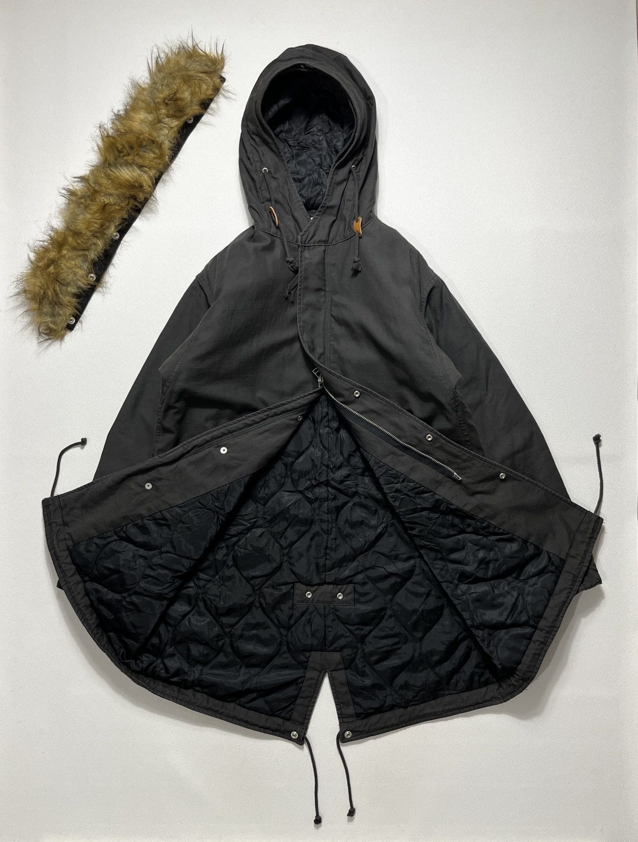 Japanese Brand BAYFLOW (MC) Back Satin Mods Coat Jacket Size US M / EU 48-50 / 2 - 5 Thumbnail
