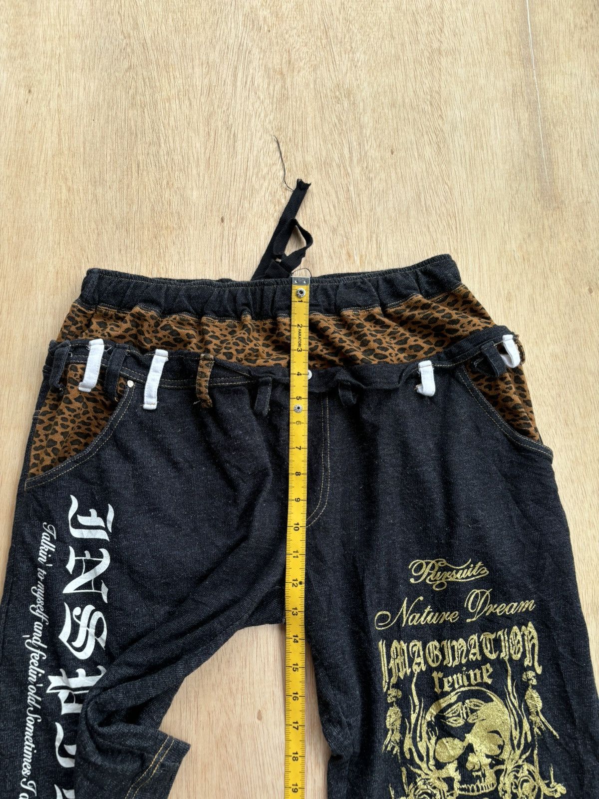 Hysteric Glamour × If Six Was Nine × Japanese Brand Y2k Double Waist Fogaty House Ifsixwasnine Punk Style Size US 31 - 14 Thumbnail