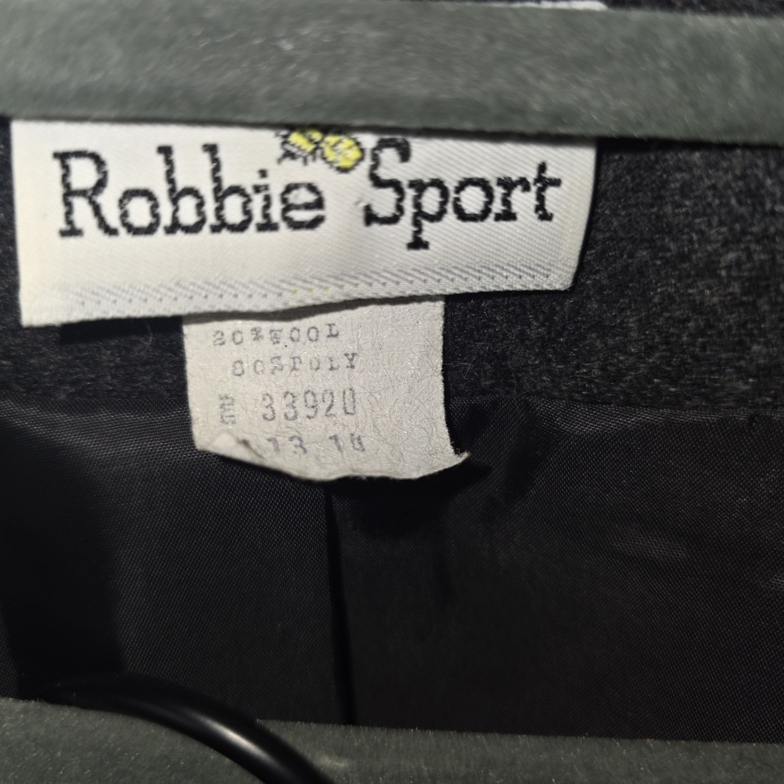Other Vintage Robbie Sport Wool Skirt Suit Set 13/14 Gray 80s 90s Size XL / US 12-14 / IT 48-50 - 2 Thumbnail