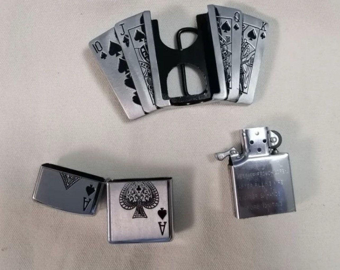 Other Kerosene Lighter Metal Belt Buckle Size ONE SIZE - 5 Thumbnail