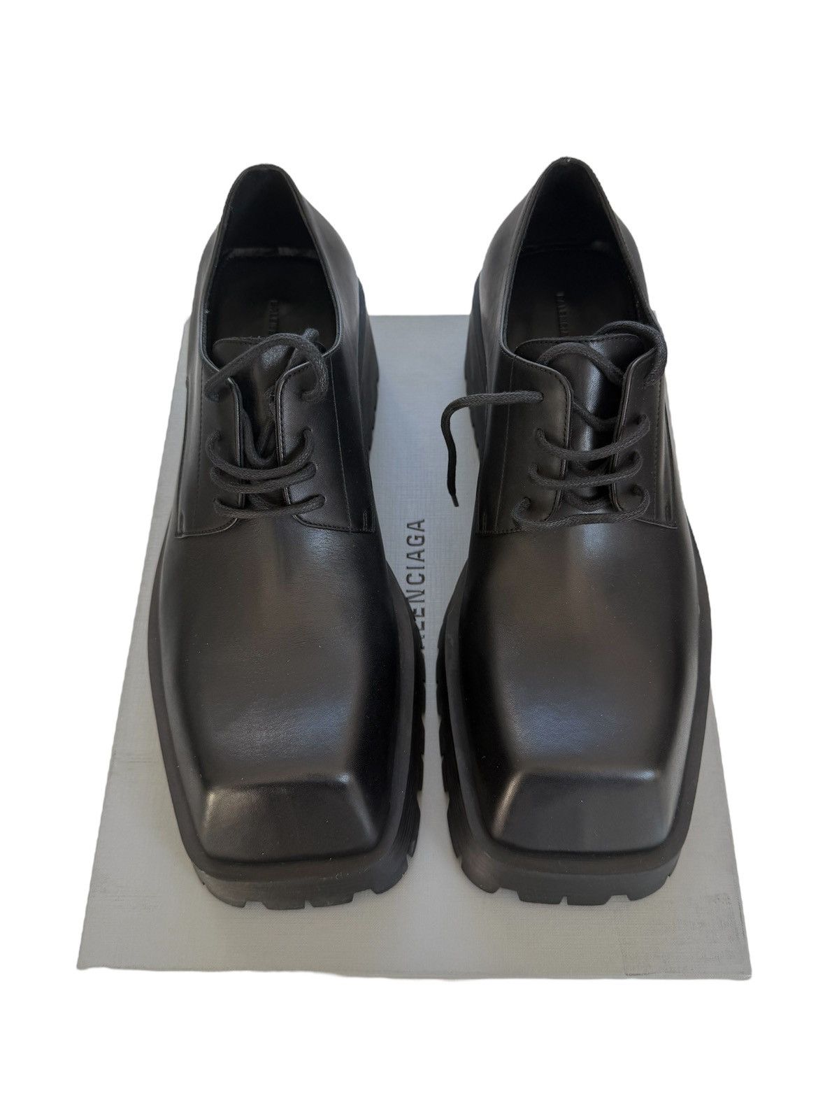Balenciaga Balenciaga Derby Trooper Calfskin Size US 12 / EU 45 - 11 Thumbnail