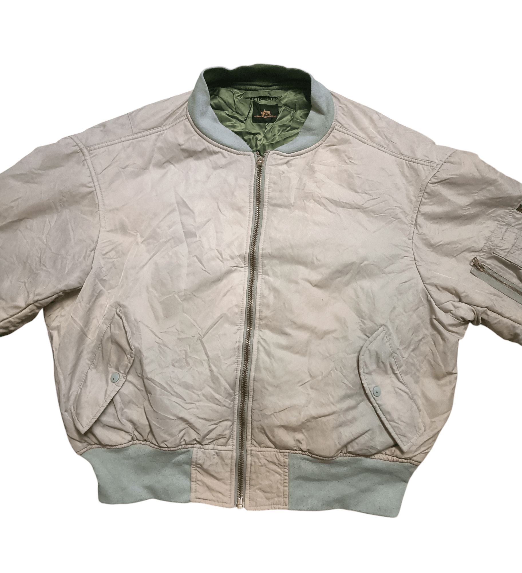 Alpha Industries × Vintage Vtg Alpha Industries Tactical Reversible Jacket Size US XL / EU 56 / 4 - 3 Thumbnail
