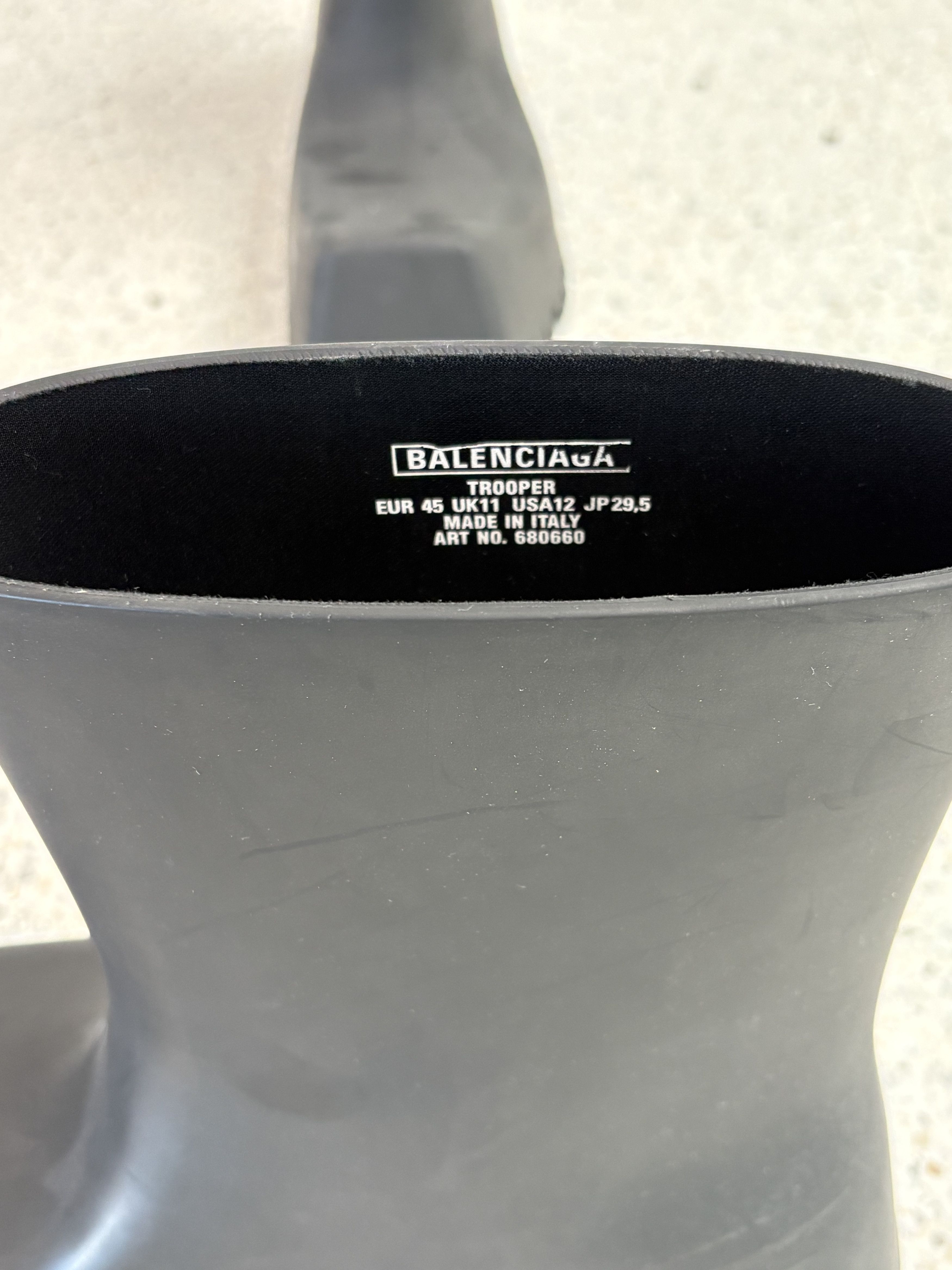 Balenciaga Balenciaga Trooper Boots Size US 11 / EU 44 - 5 Thumbnail