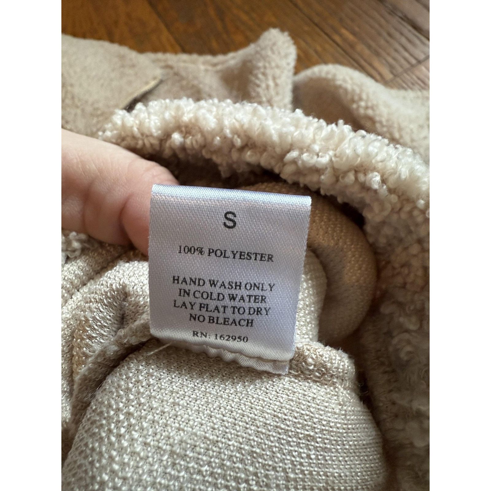 Other Pretty Garbage Pullover Small Sherpa Fleece Half Zip Ciao Size S / US 4 / IT 40 - 3 Thumbnail