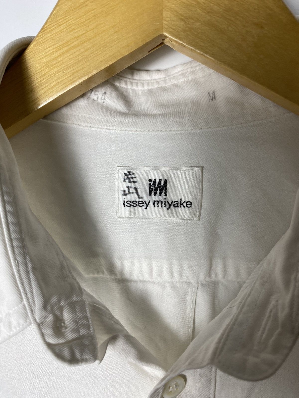 Issey Miyake vintage issey miyake white shirt pocket Size US M / EU 48-50 / 2 - 3 Thumbnail