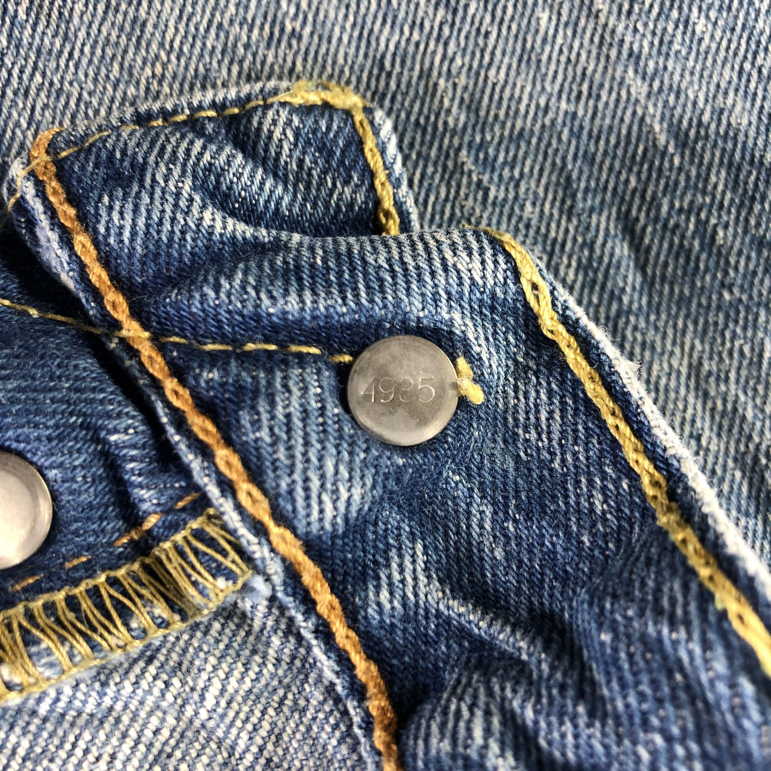 Levi's Vintage Blue Wash Levis 501 Jeans-J3080 Size US 36 / EU 52 - 9 Thumbnail