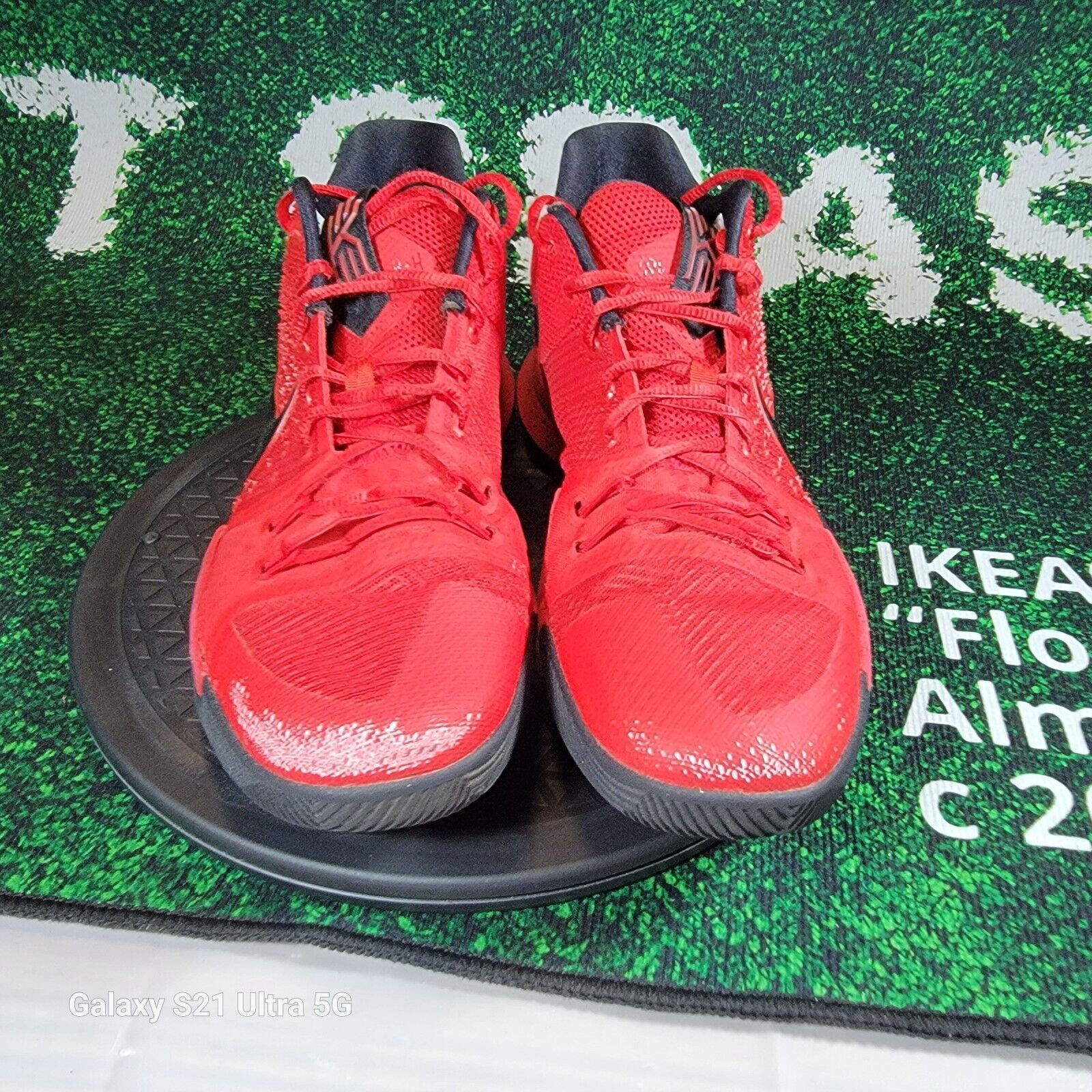 Nike Nike Kyrie 3 Three Point Contest Candy Apple Red Mens Sz 11 Size US 11 / EU 44 - 5 Thumbnail