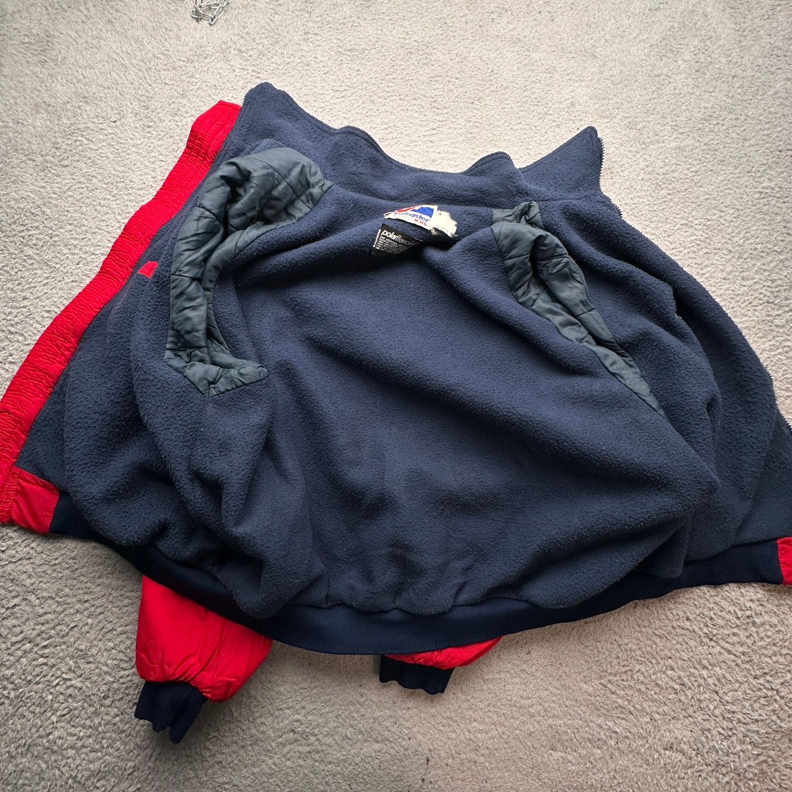 Swingster VTG Swingster Polar Fleece Bomber Lined Jacket XXL Saturn Size US XXL / EU 58 / 5 - 14 Thumbnail