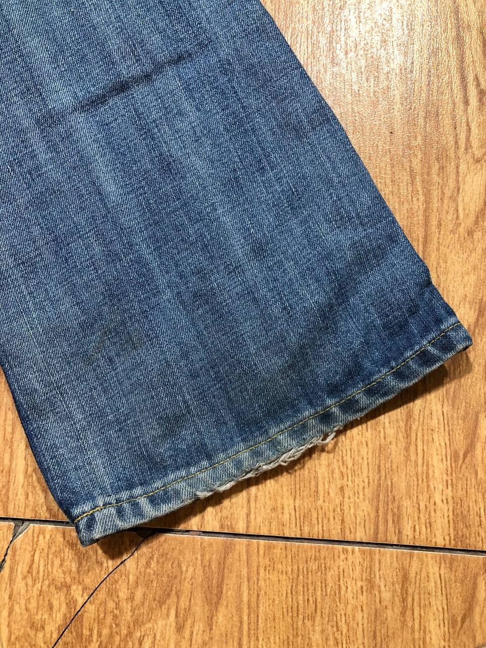 Diesel Vintage Distressed Streetwear Diesel Flared Jeans Y2K Size 32" / US 10 / IT 46 - 13 Thumbnail