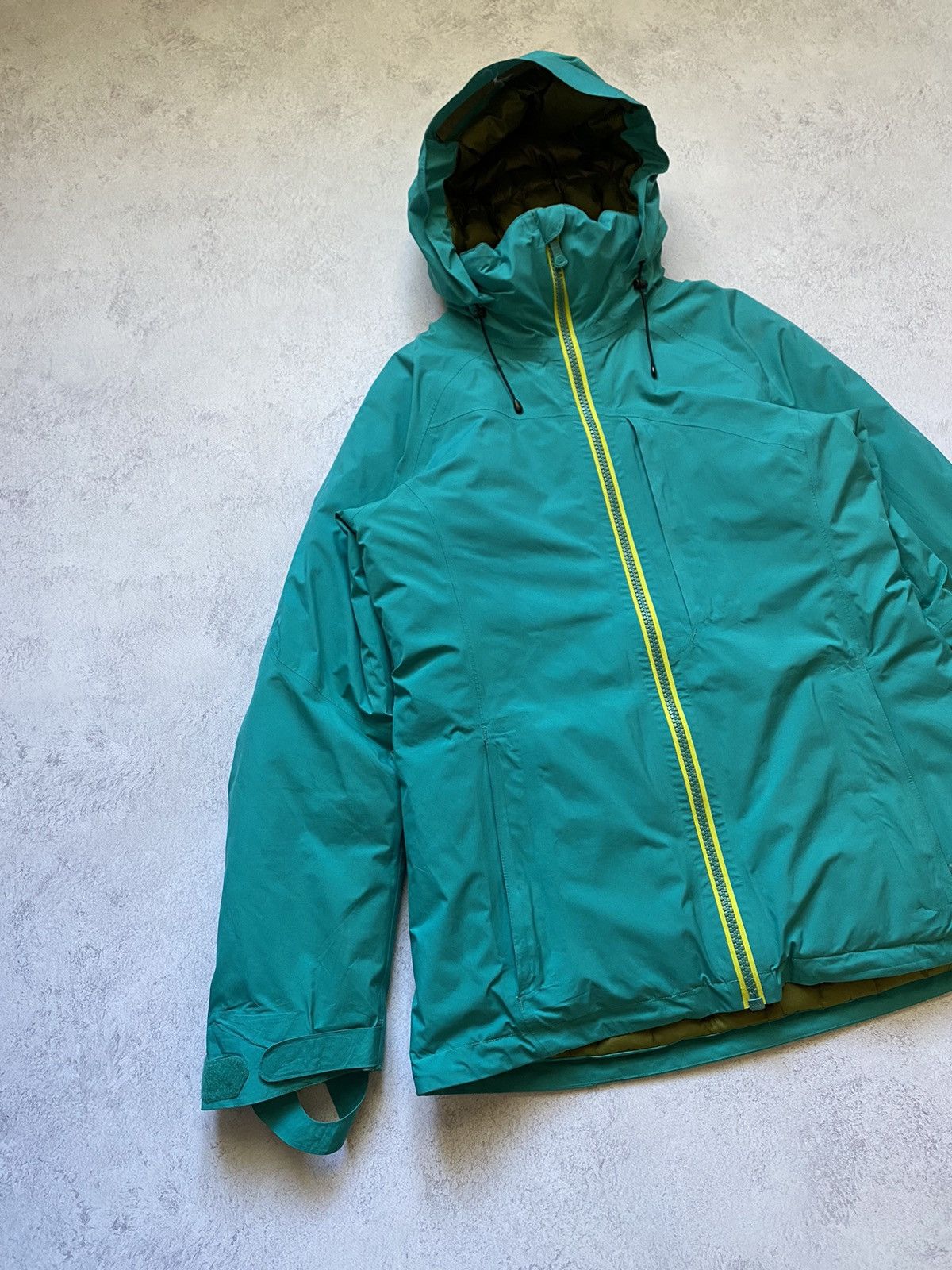 Burton Burton AK Womens Gore-Tex Turquoise Ski Down Jacket Size L Size L / US 10 / IT 46 - 7 Thumbnail