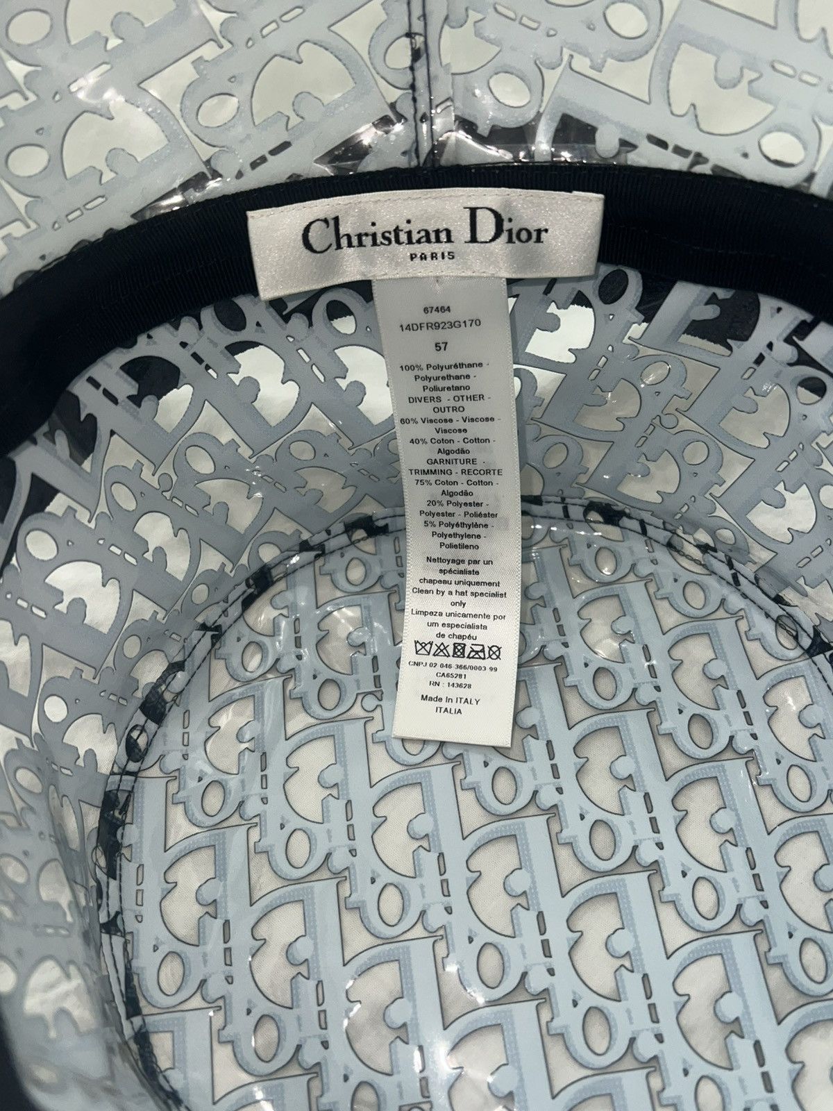 Dior Dior Bucket Hat Size ONE SIZE - 3 Thumbnail