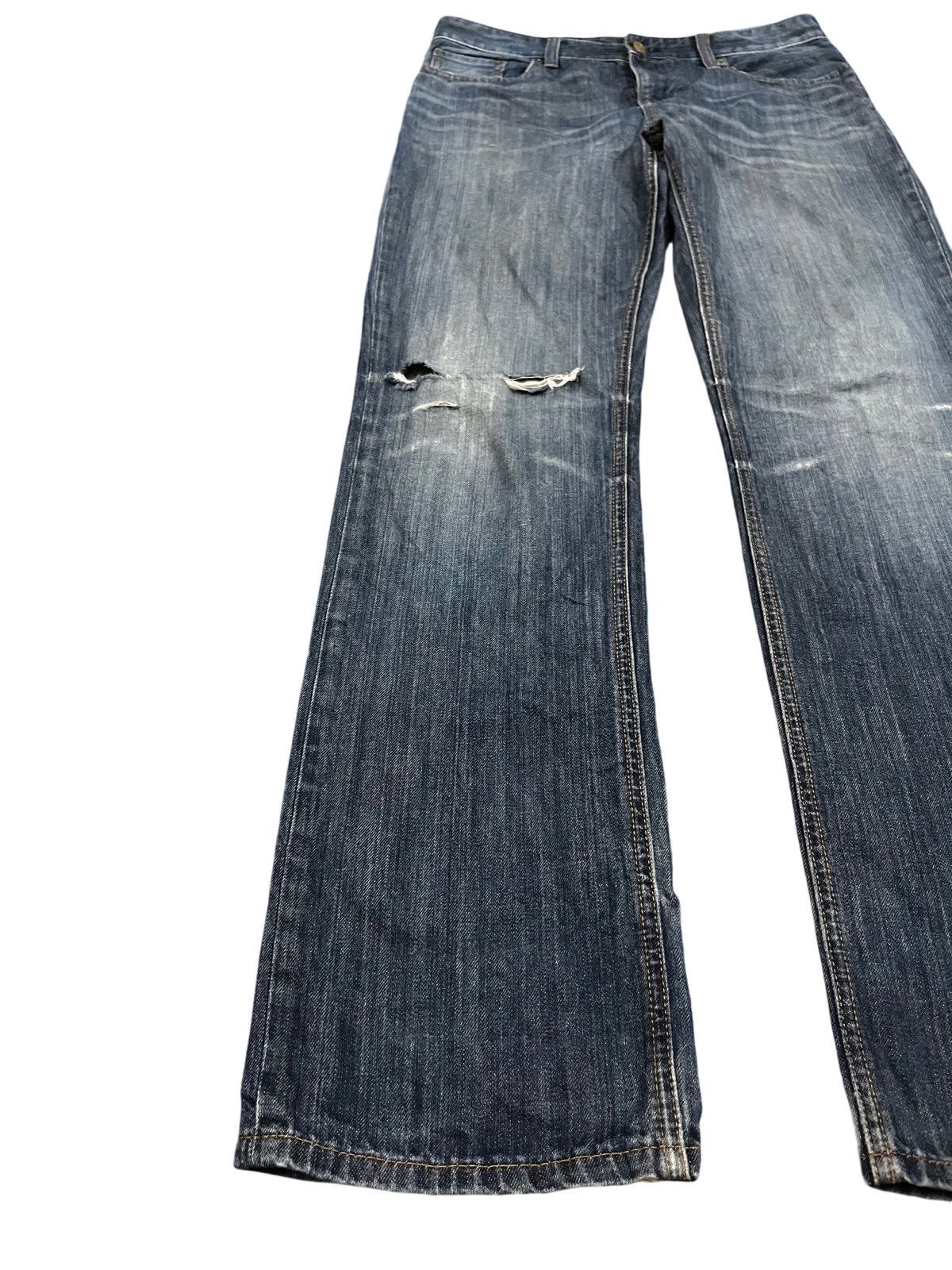 Lauren Ralph Lauren × Polo Ralph Lauren × Ralph Lauren Vintage Polo Ralph Lauren Distressed Denim Size US 33 - 4 Thumbnail