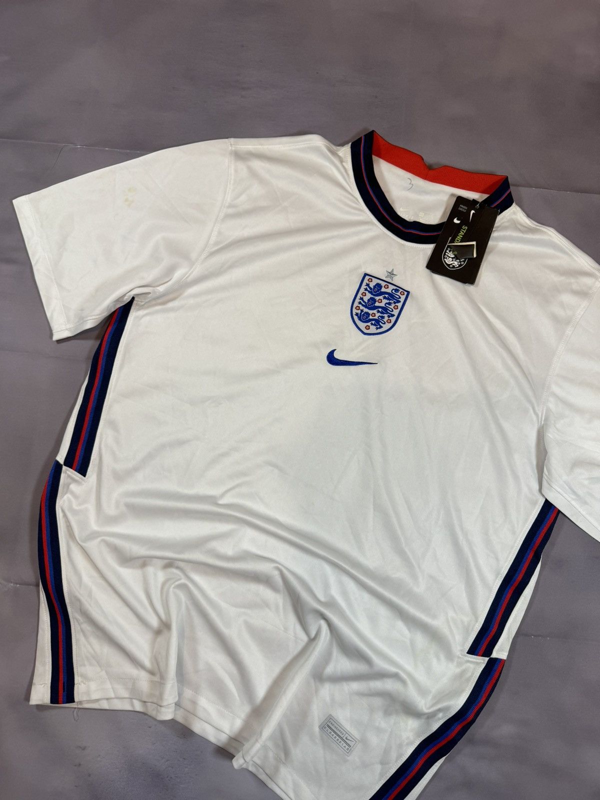 Nike × Vintage NEW England National Team 2020 Nike Jersey Blokcore 2XL Size US XXL / EU 58 / 5 - 4 Thumbnail