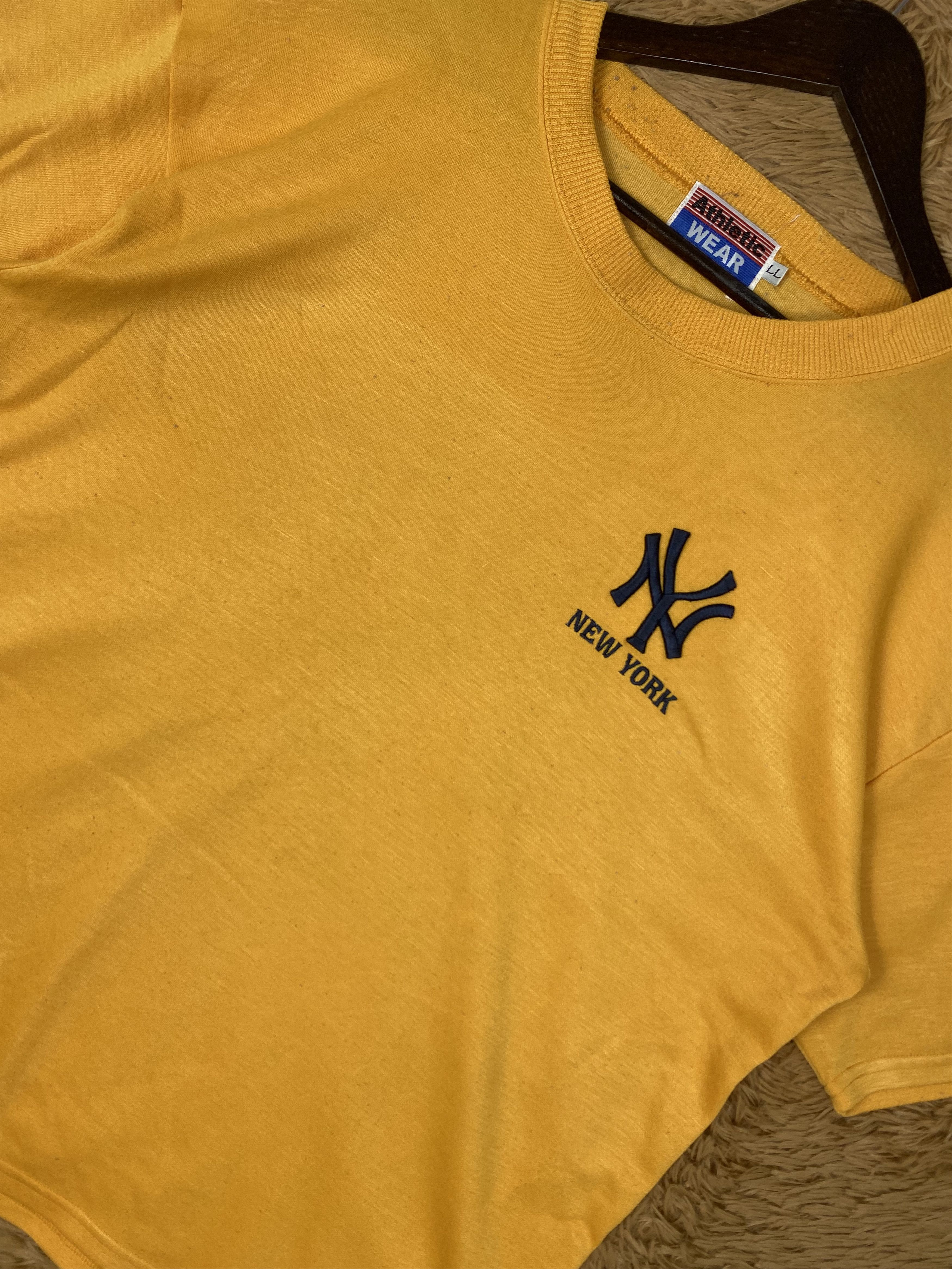 New York Yankees × Vintage Vintage Athletic New York T-Shirts PS0241 Size US L / EU 52-54 / 3 - 3 Thumbnail