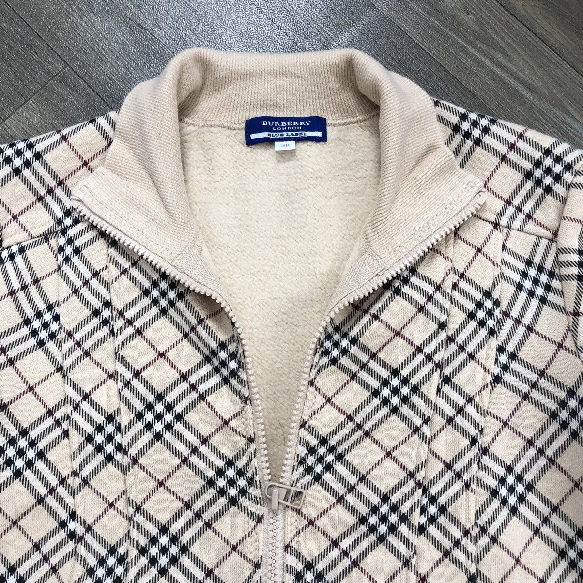 Burberry Luxury Burberry London Nova Check Blue Label Track Jacket Size US M / EU 48-50 / 2 - 16 Thumbnail