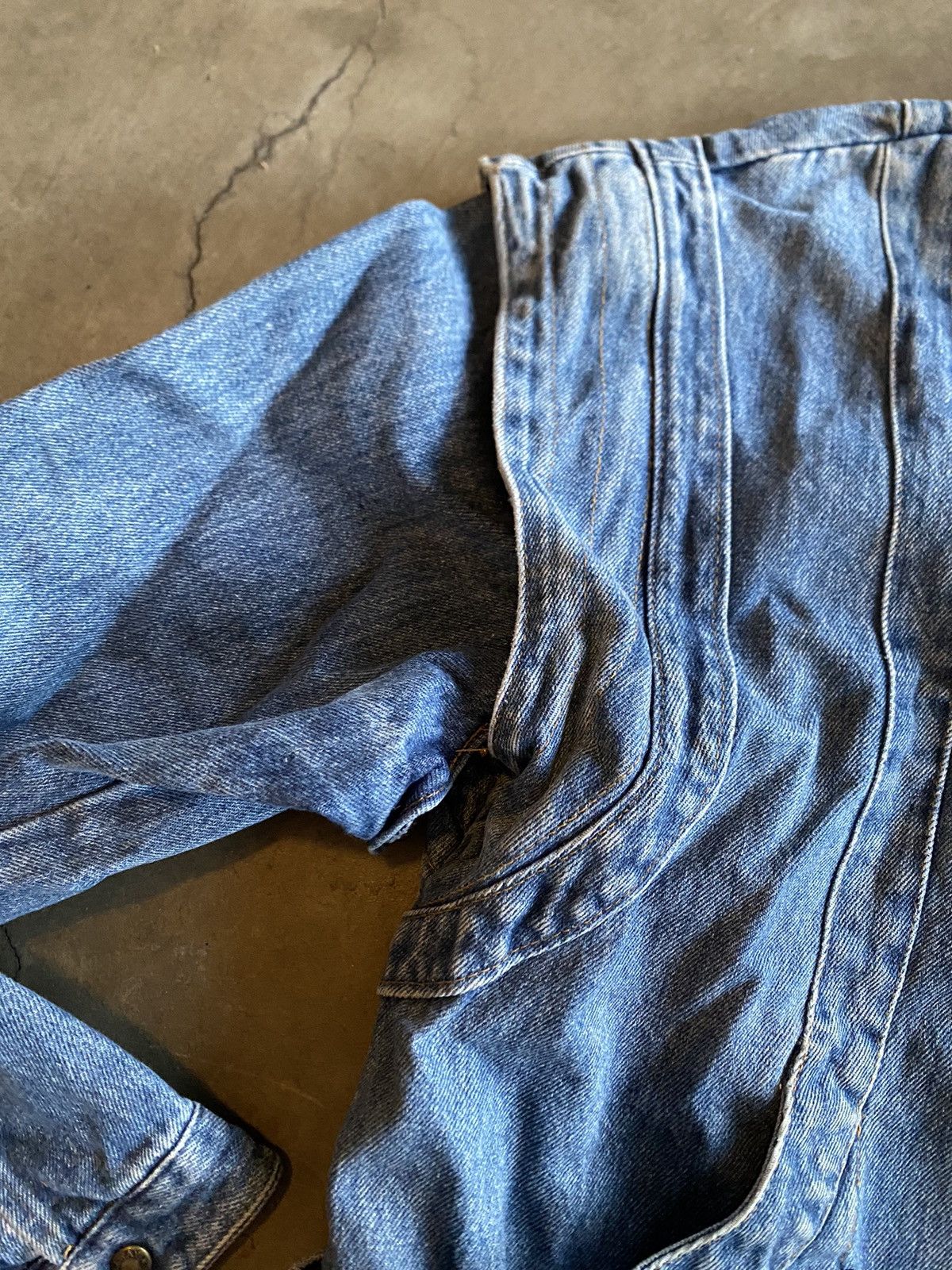 Vintage Vintage Denim Jacket (Detachable Sleeves) Size US L / EU 52-54 / 3 - 3 Thumbnail