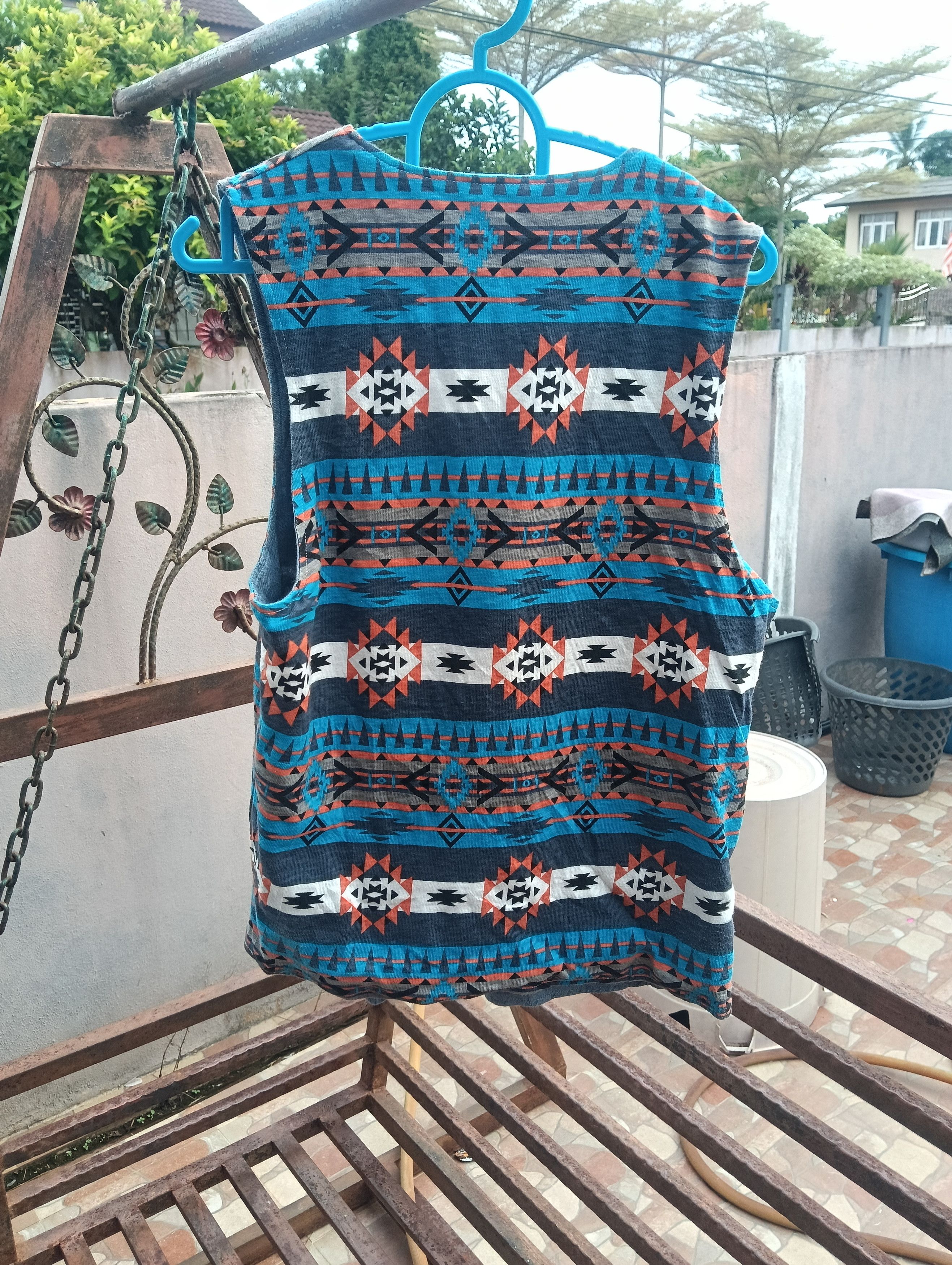 Native Unbranded Navajo Native Vest Size 38L - 3 Thumbnail