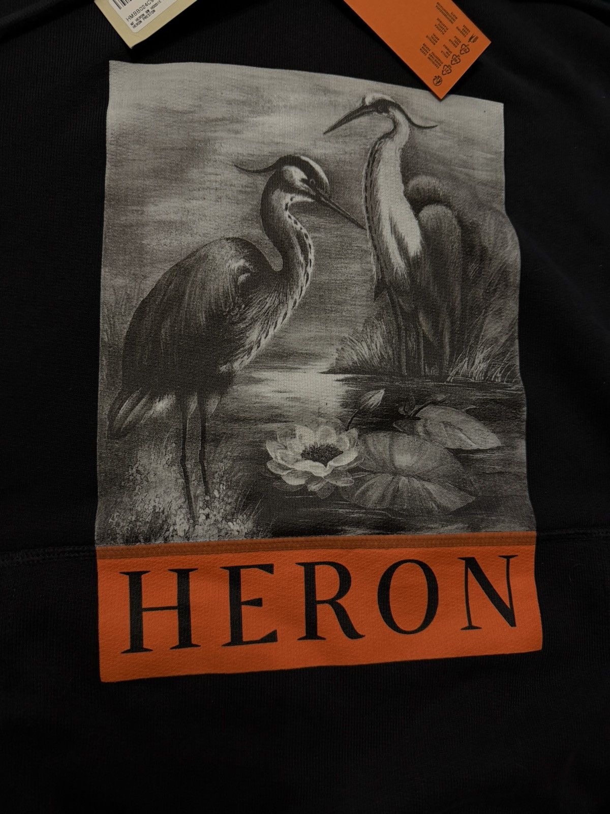 Heron Preston Heron Preston Black Hoodie Size US XL / EU 56 / 4 - 4 Thumbnail