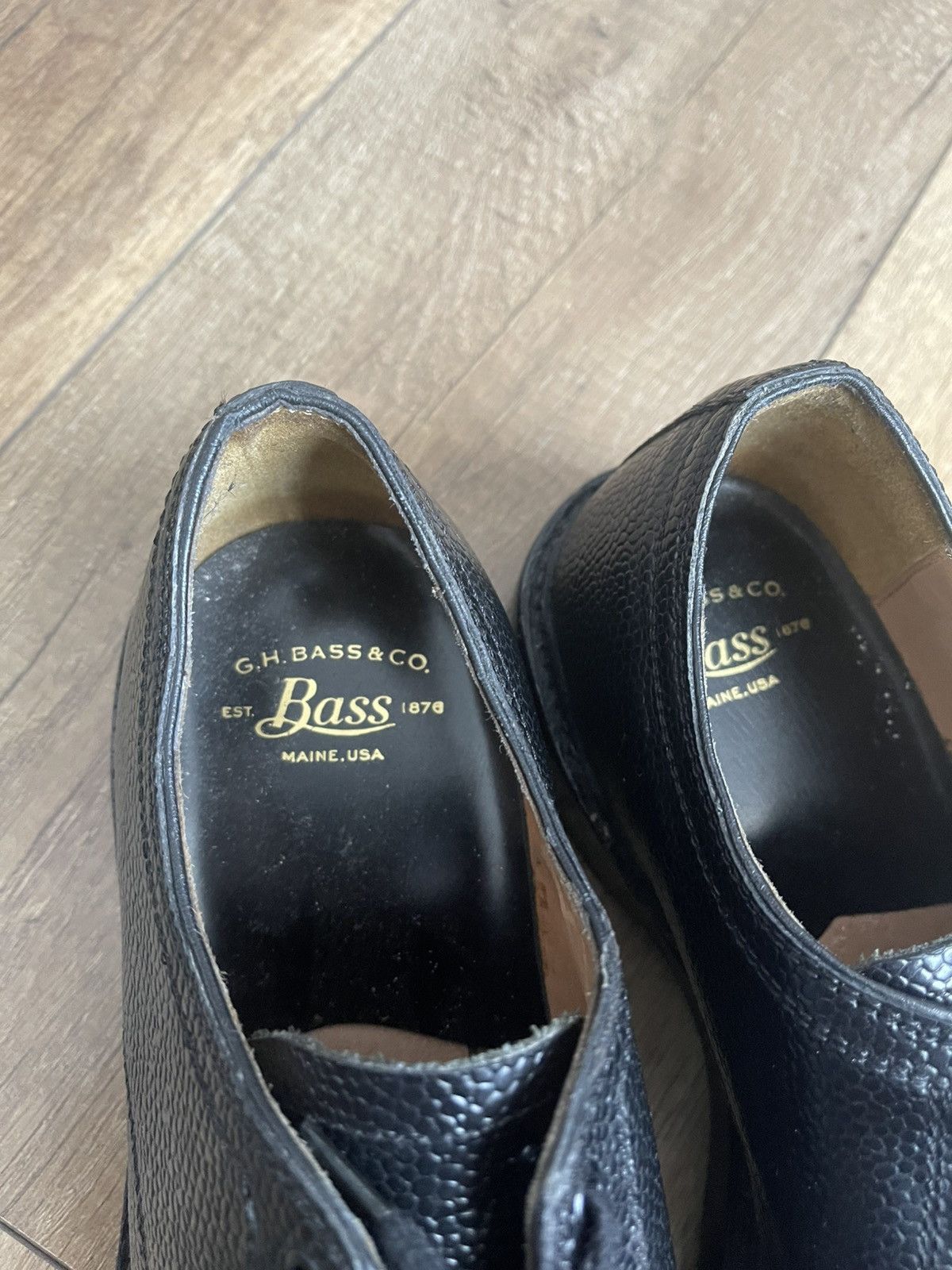 G.H. Bass & Co. GH Wallace Leather Wallace Moc Shoes Size US 8 / EU 41 - 16 Thumbnail