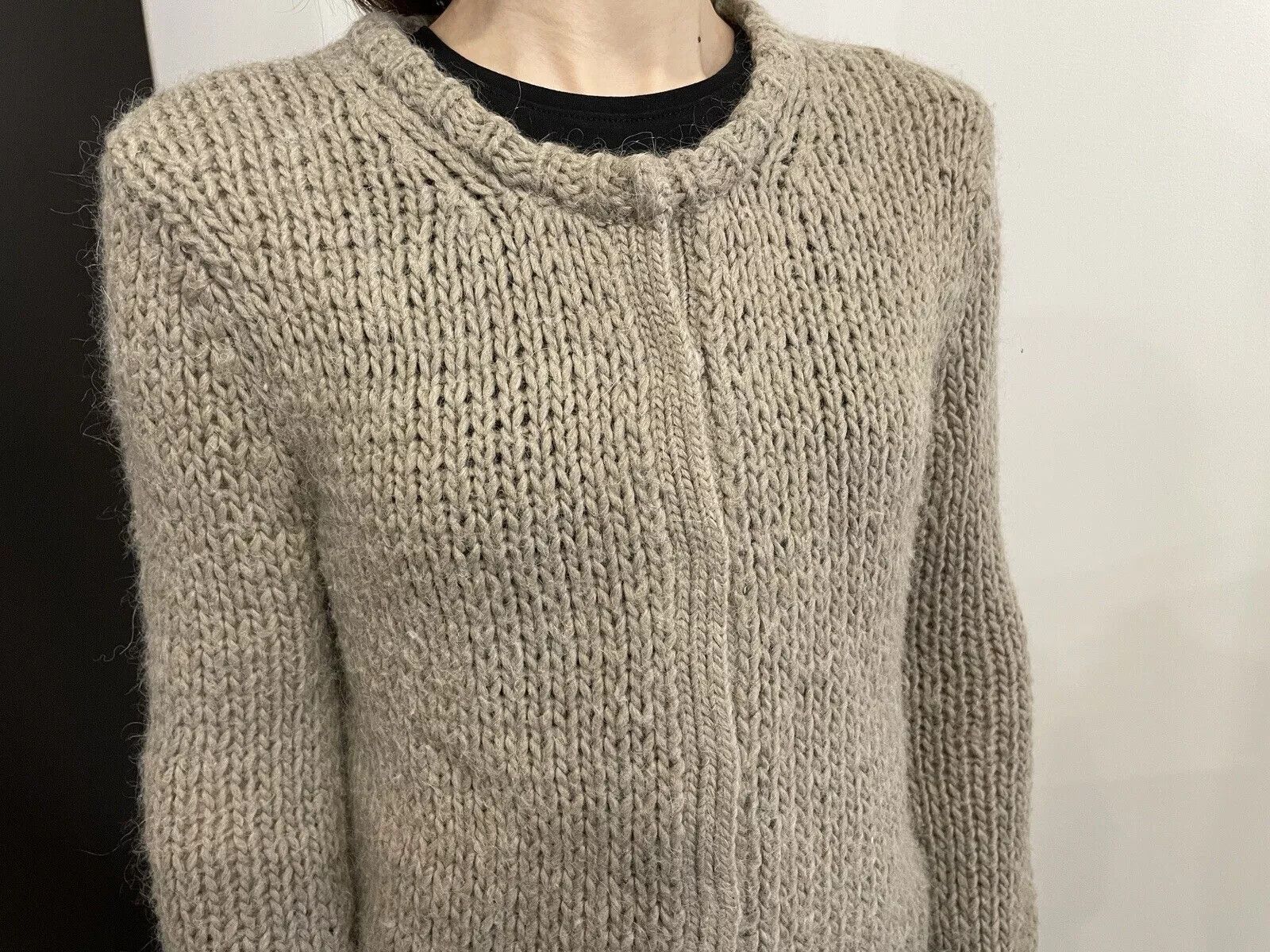 Acne Studios Acne Lesley PPSS 11 Cardigan Womens Alpaca Wool Sweater Size M / US 6-8 / IT 42-44 - 9 Thumbnail
