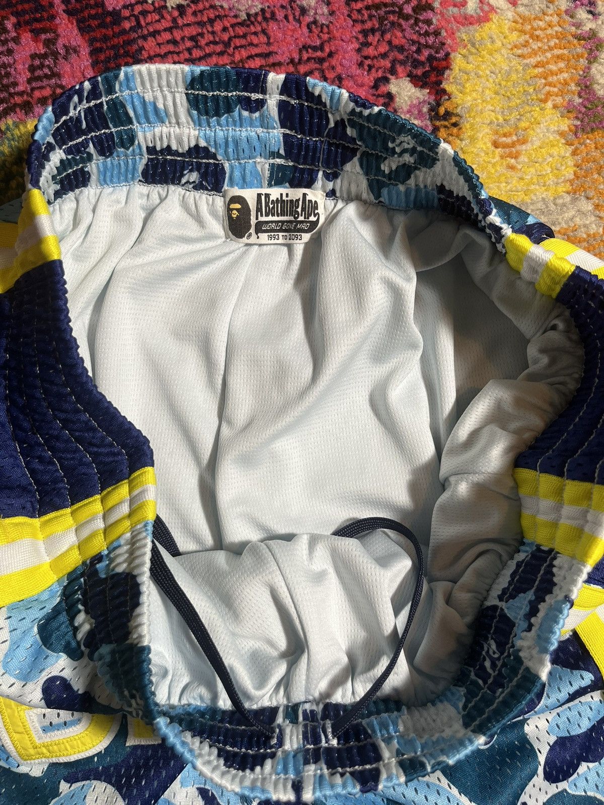 Bape Bape Basketball Wide Leg Shorts XL Size US 34 / EU 50 - 8 Thumbnail
