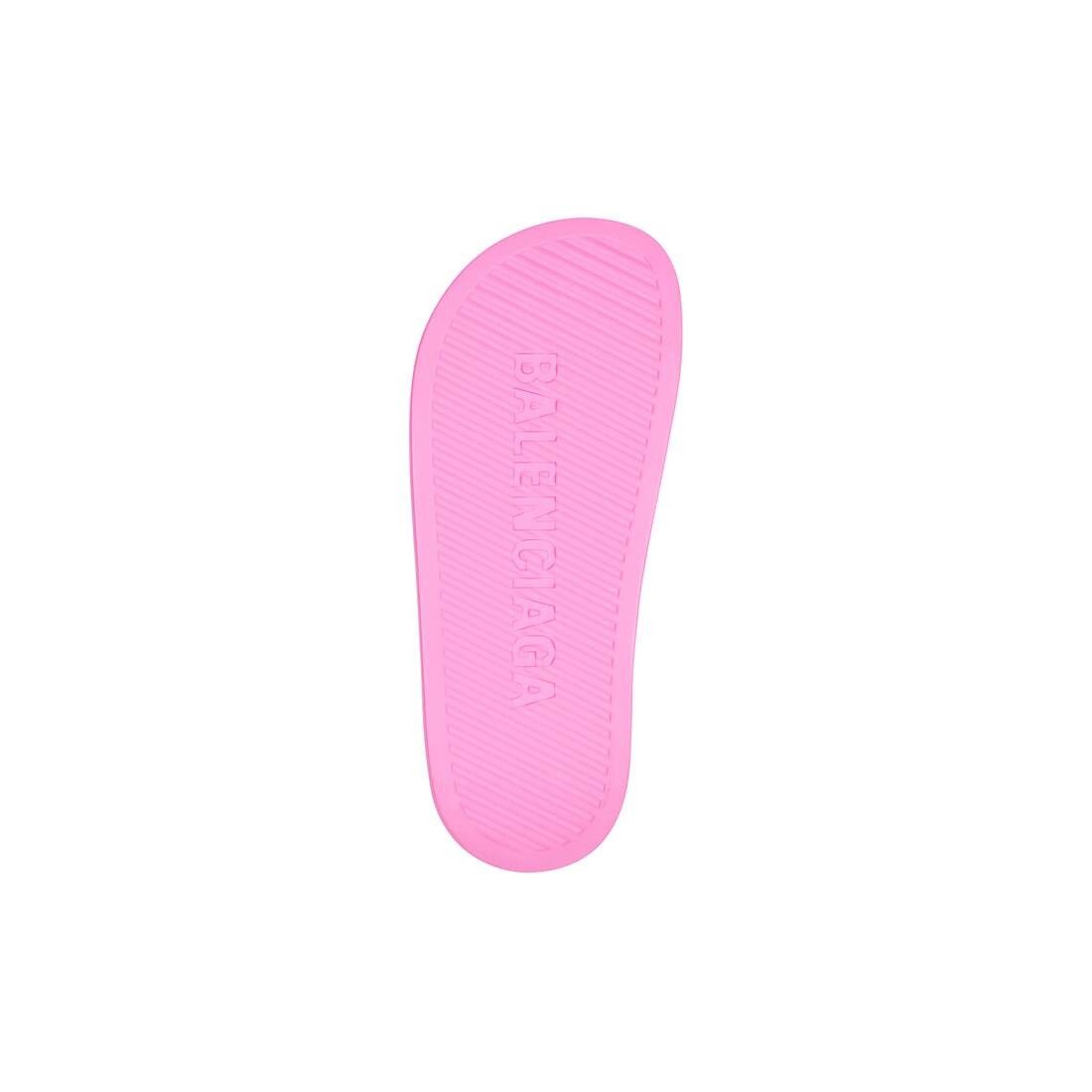 Balenciaga o1la1rc1a0725 Chunky Slides Sandals in Fluo Pink Size US 11 / IT 41 - 5 Thumbnail