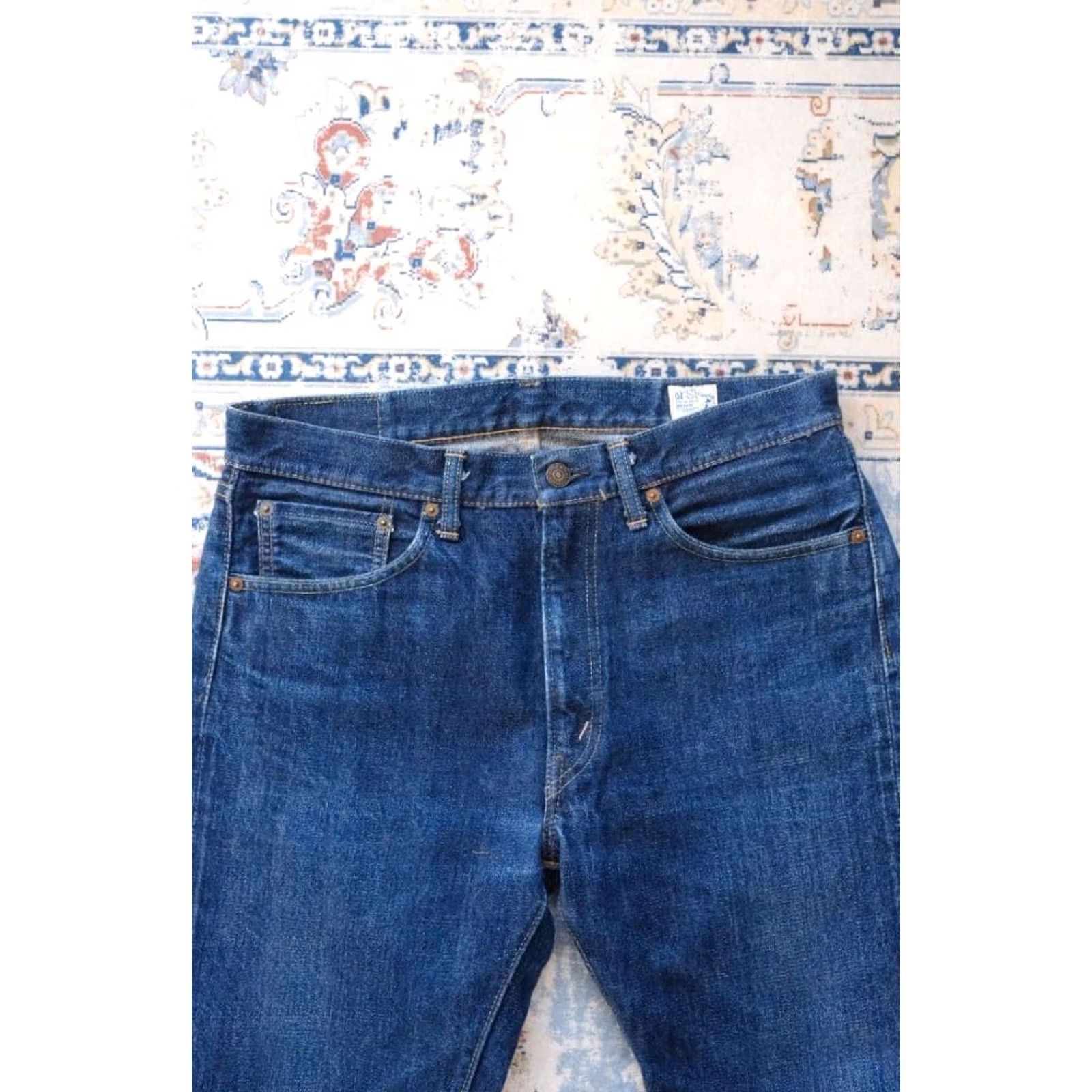 Orslow Orslow Or Slow Jeans - Men's Size M Denim Pants - Japan Style Jeans Size US 31 - 3 Thumbnail