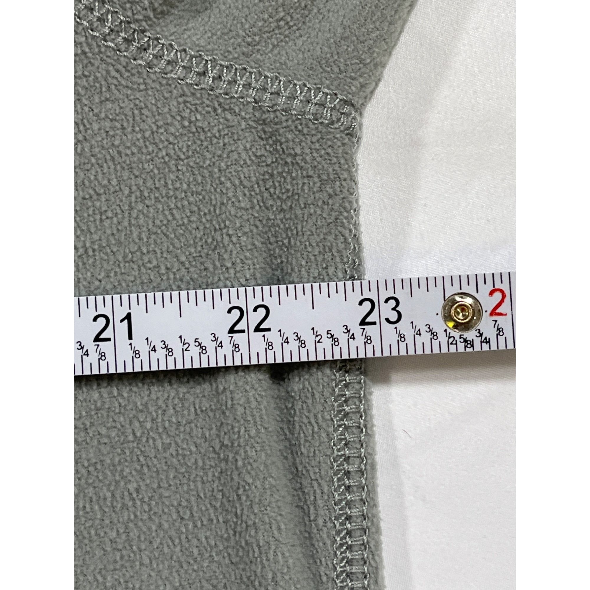 Old Navy Gap SKU 7728 Mens Gray Half Zip Fleece Pullover Jacket Size Size US L / EU 52-54 / 3 - 4 Thumbnail