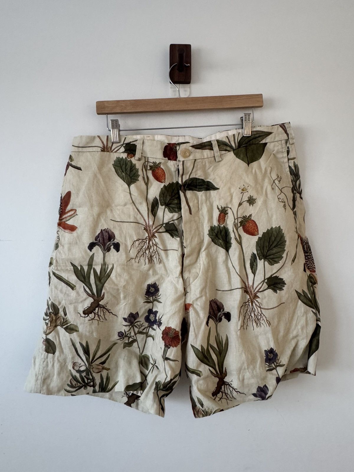 Paul Harnden Shoemakers Flower printed Shorts Size US 36 / EU 52 - 1 Thumbnail